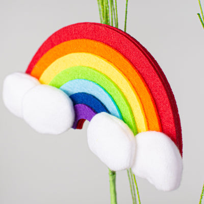 32" Felt Rainbow Spray Lifestyle Photo