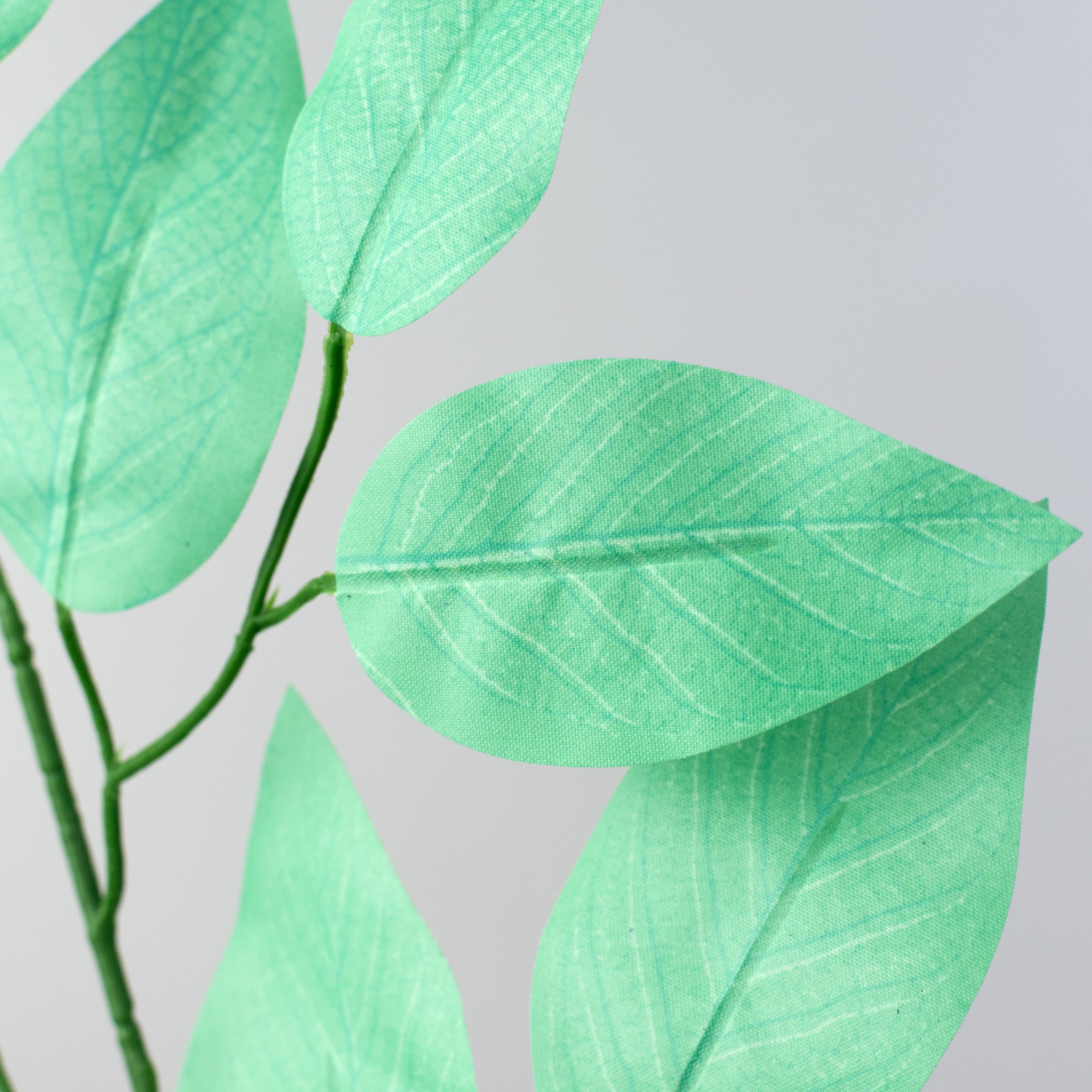 23" Ficus Leaf Spray: Mint Green (12) Lifestyle Photo