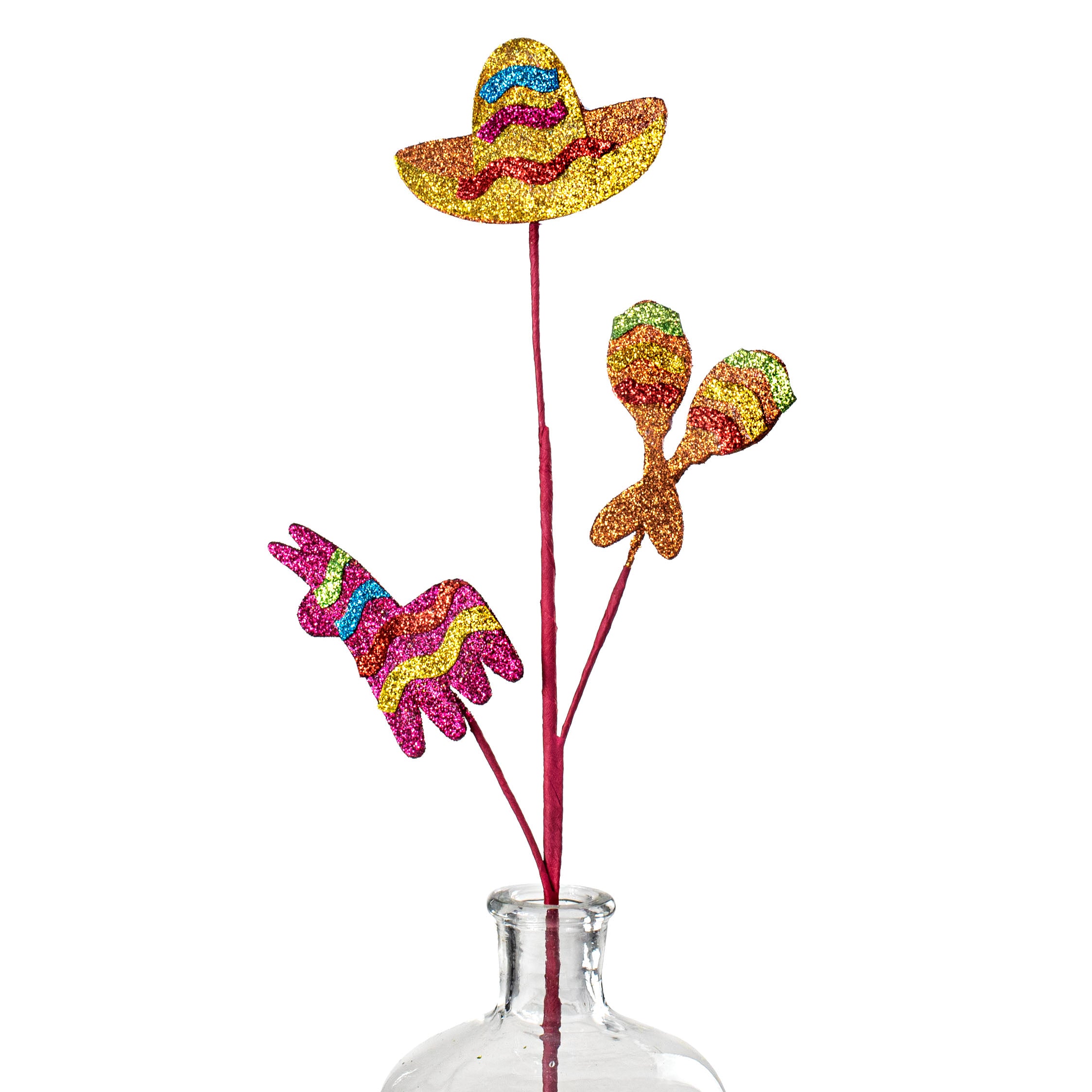24" Fiesta Sombrero, Maracas, Donkey Pick Item Number: MN0040