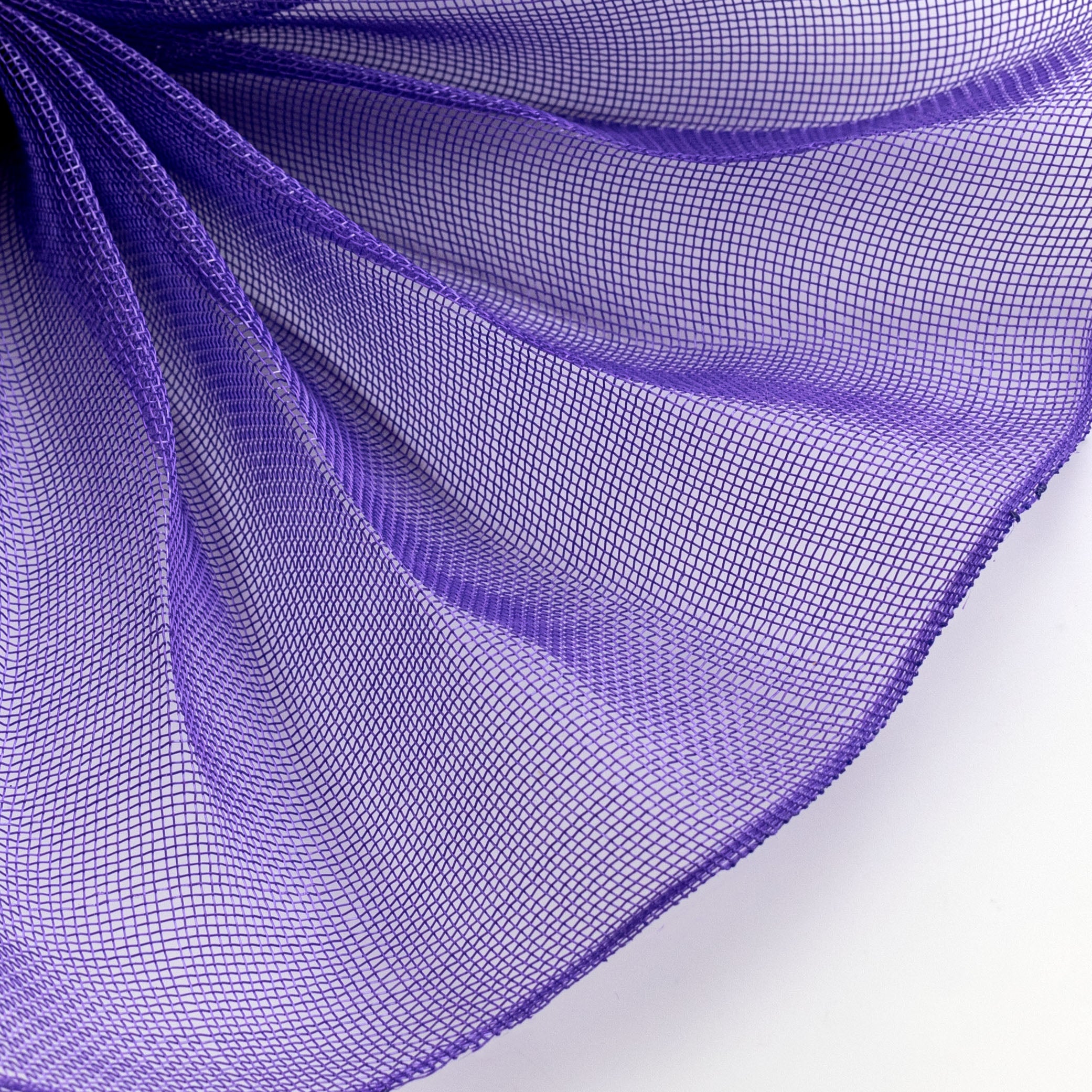 10" Fine Weave Deco Mesh: Purple Lifestyle Photo