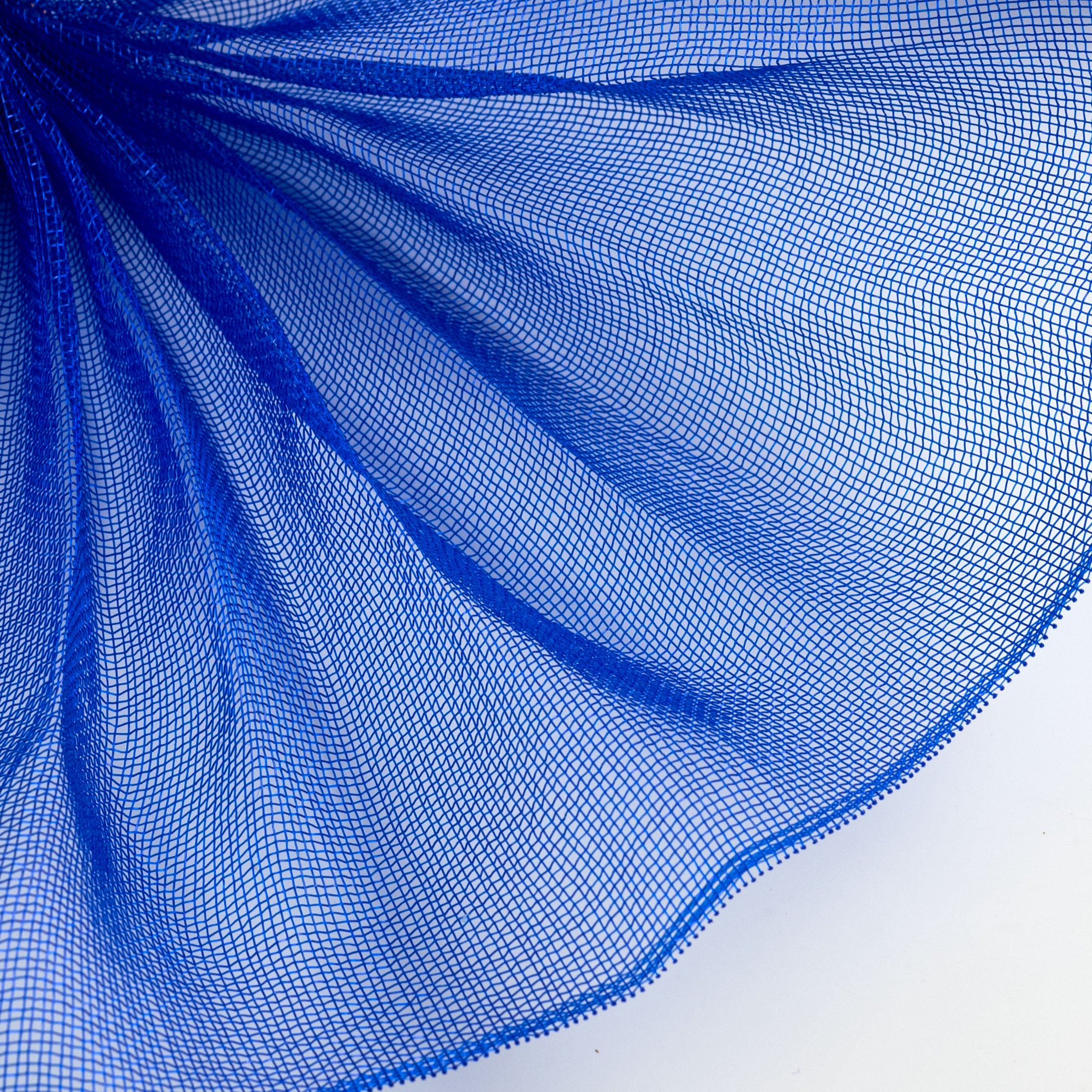 10" Fine Weave Deco Mesh: Royal Blue Lifestyle Photo