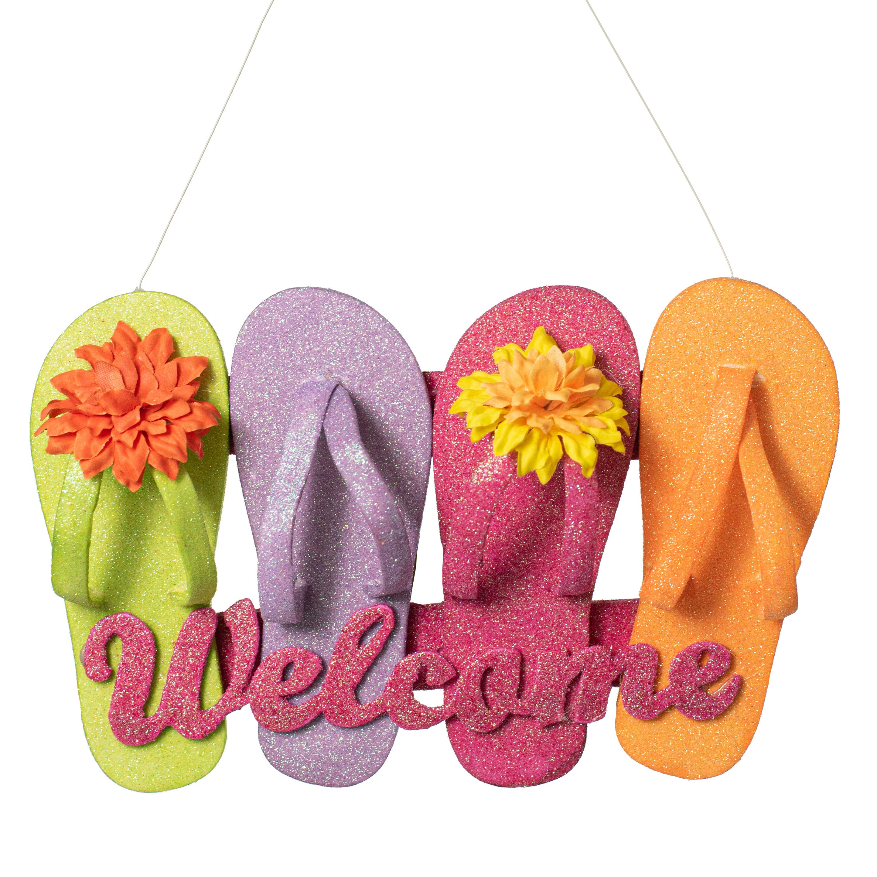 12" Flip Flop Welcome Sign Item Number: 62678SUM