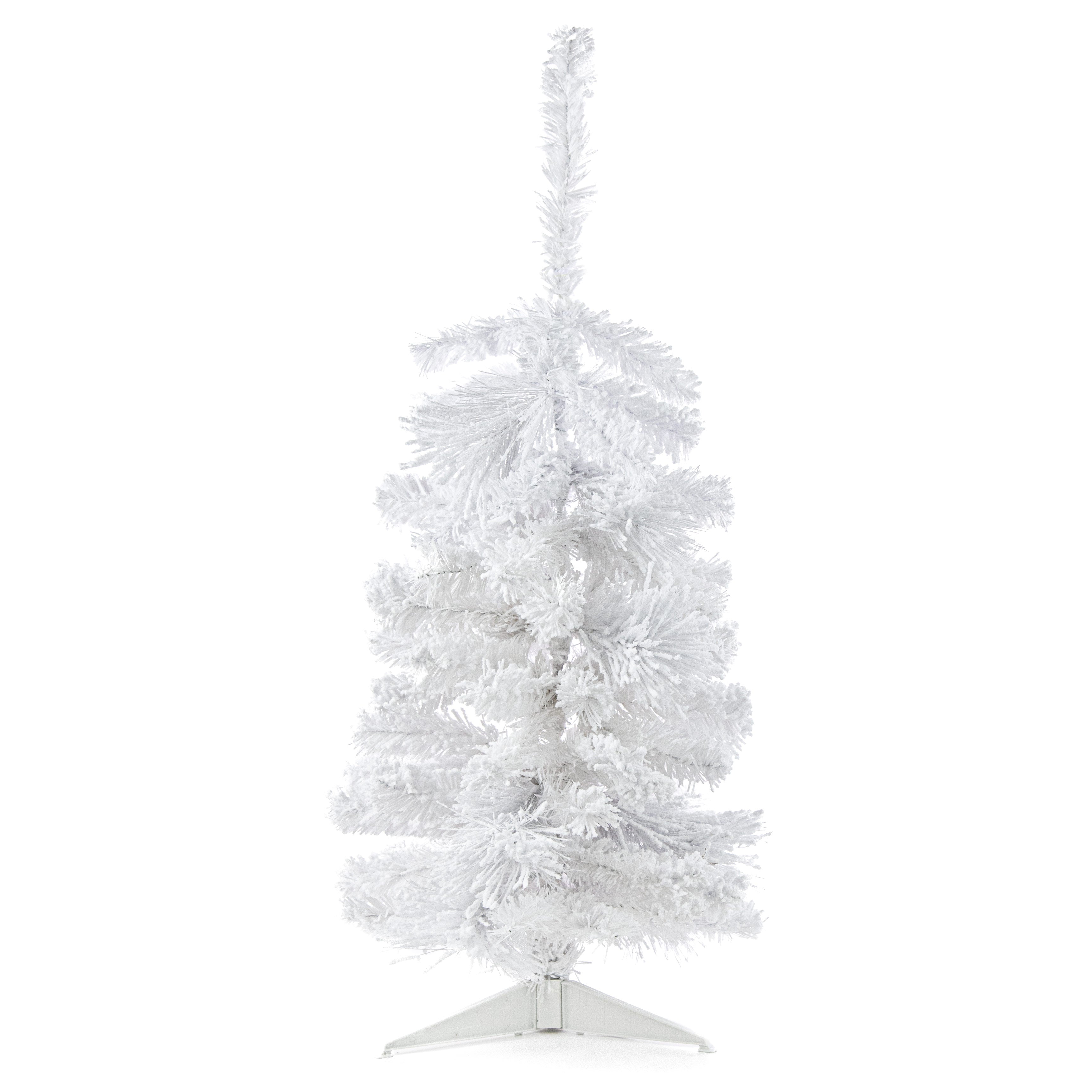 3' Flocked White Pine Tree Item Number: 85875TR3