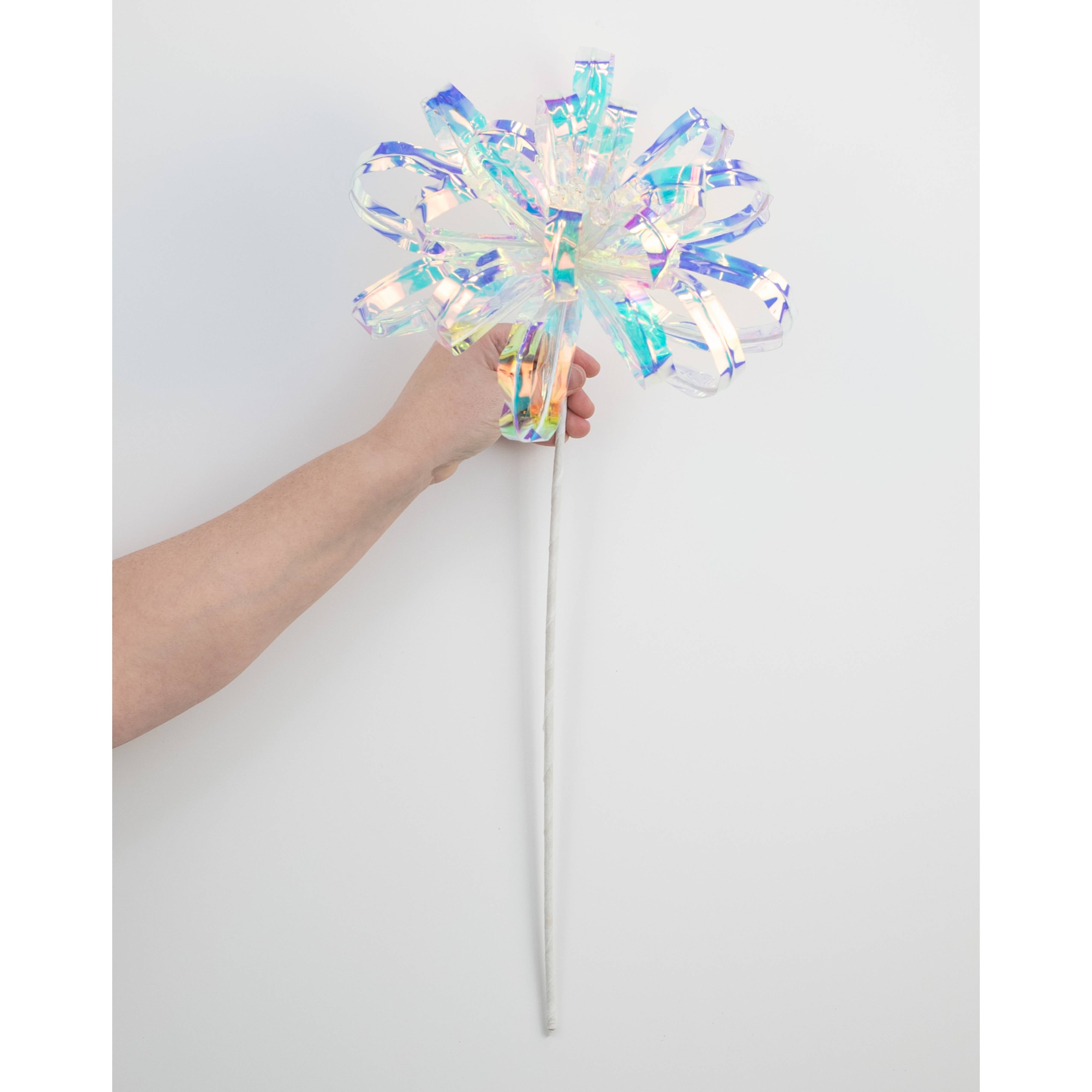 24" Flower Stem: Iridescent detail photo 3