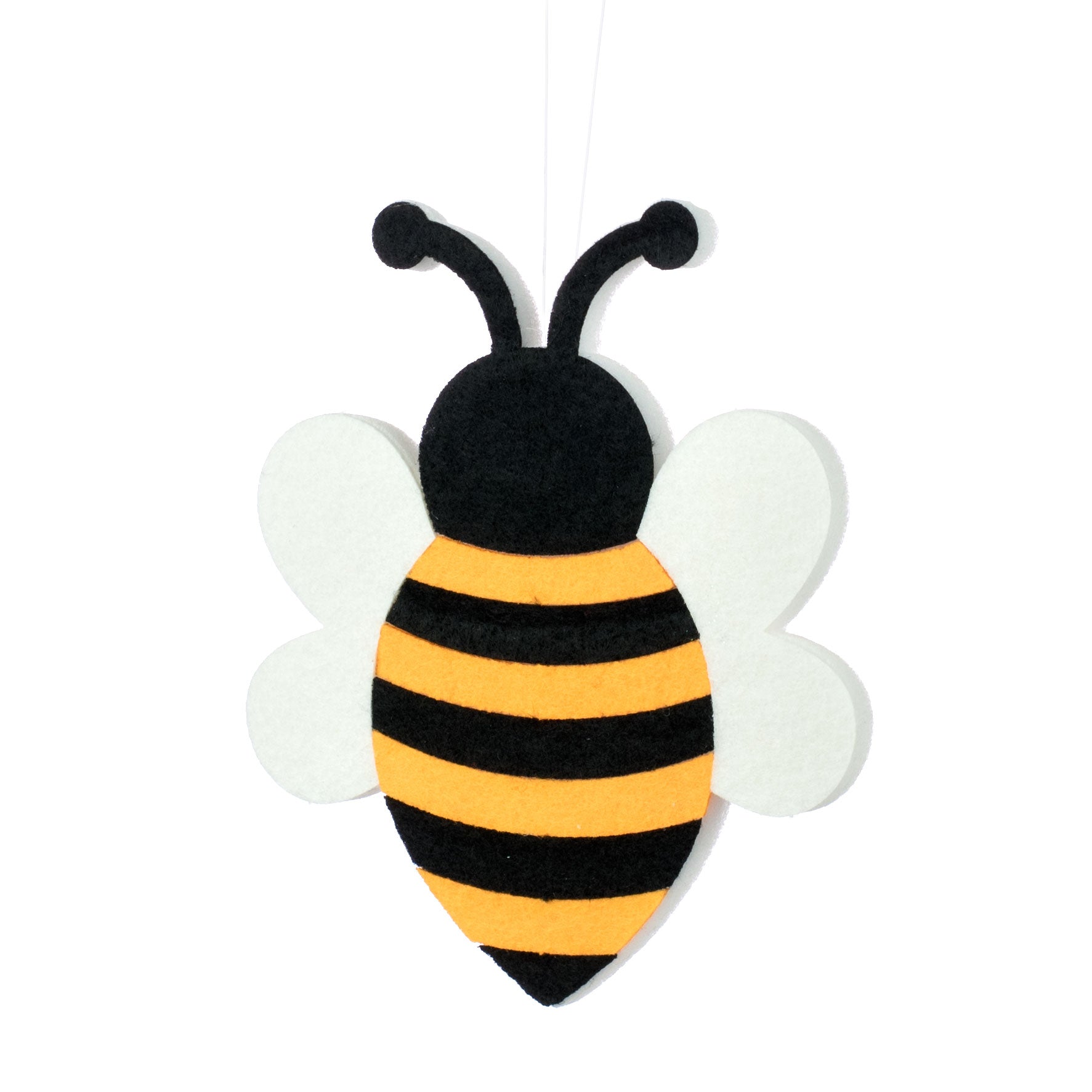 8" Foam Bumble Bee Ornament Item Number: MS1518