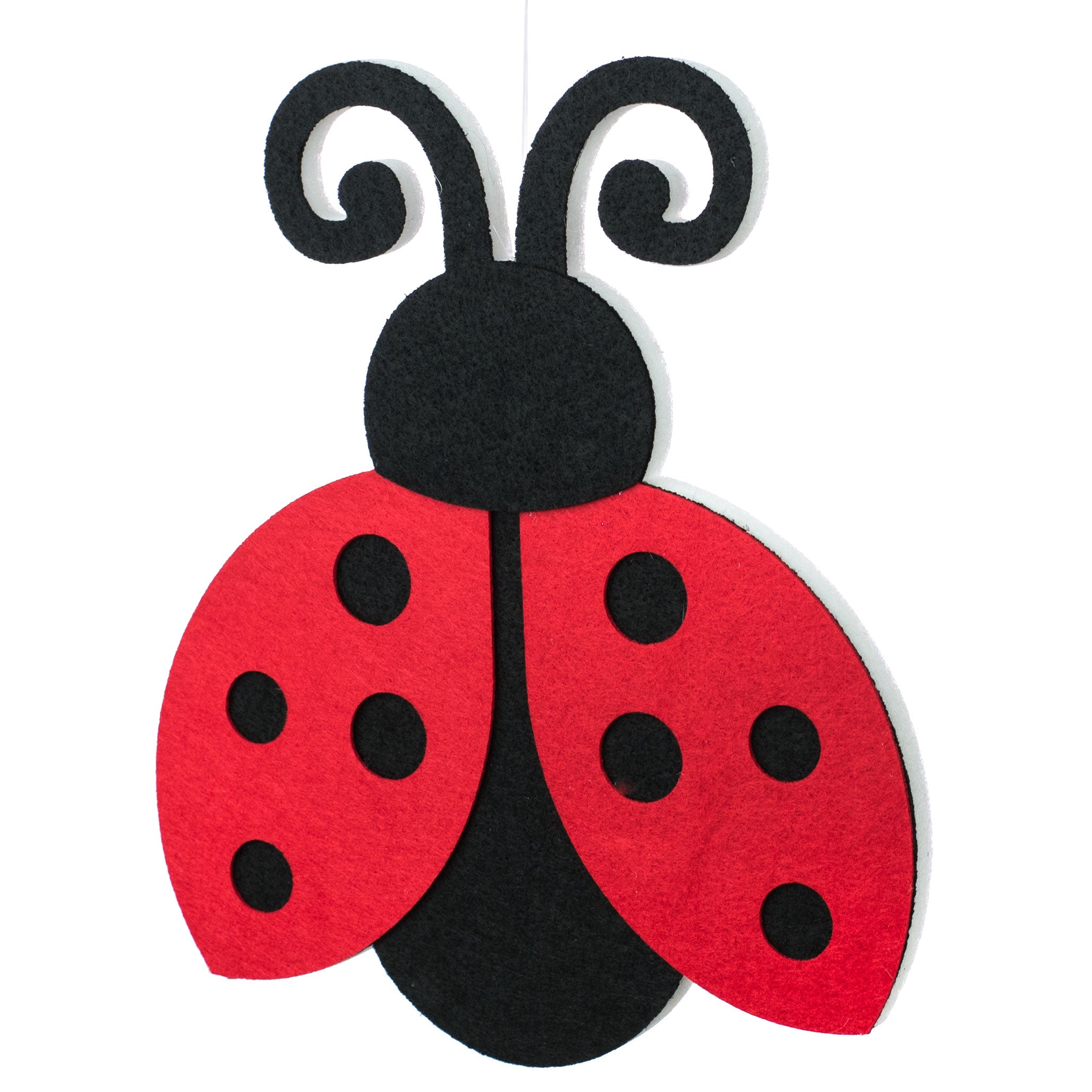 12" Foam Ladybug Ornament Item Number: MS1514