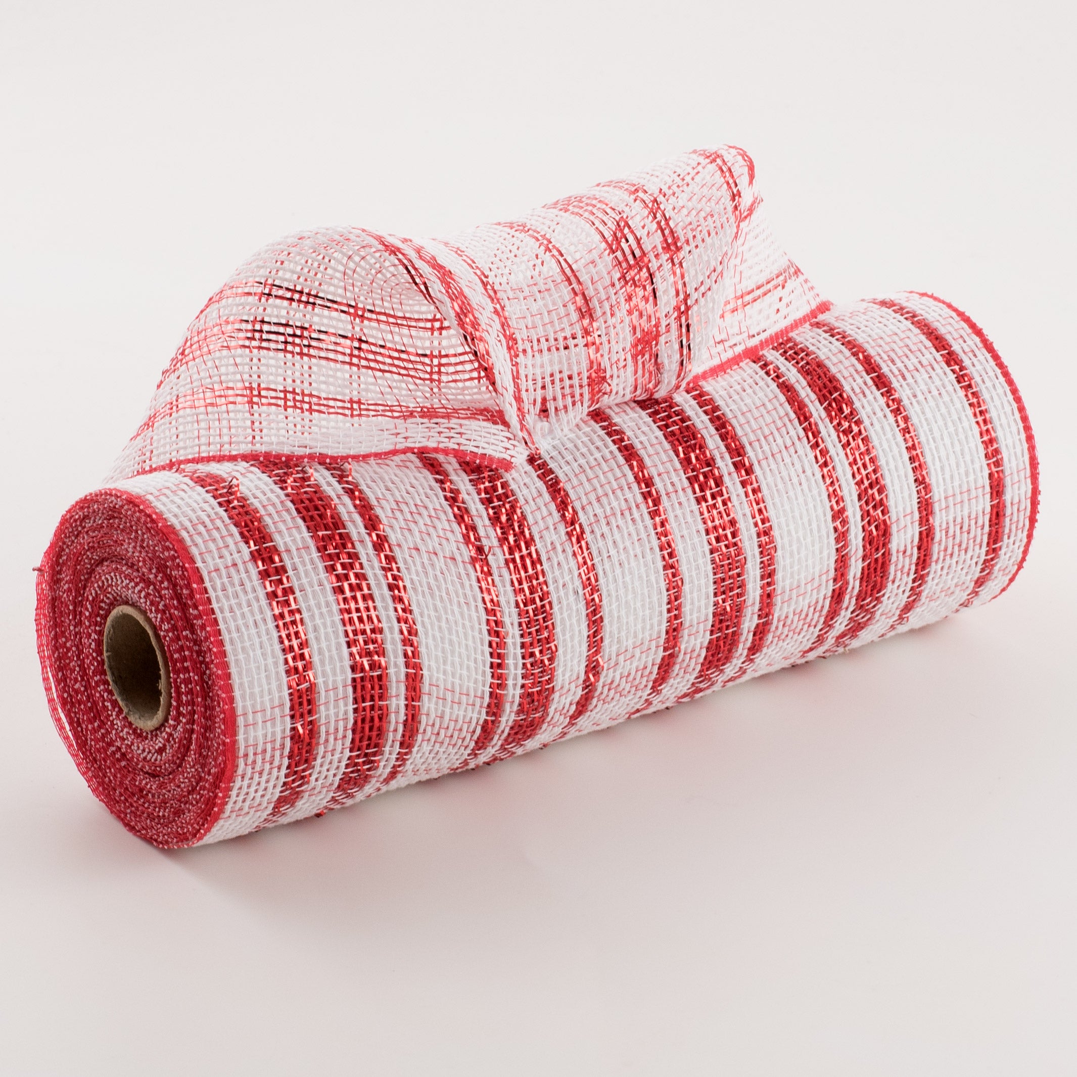 10" Foil Check Mesh: Red & White Item Number: RY841549