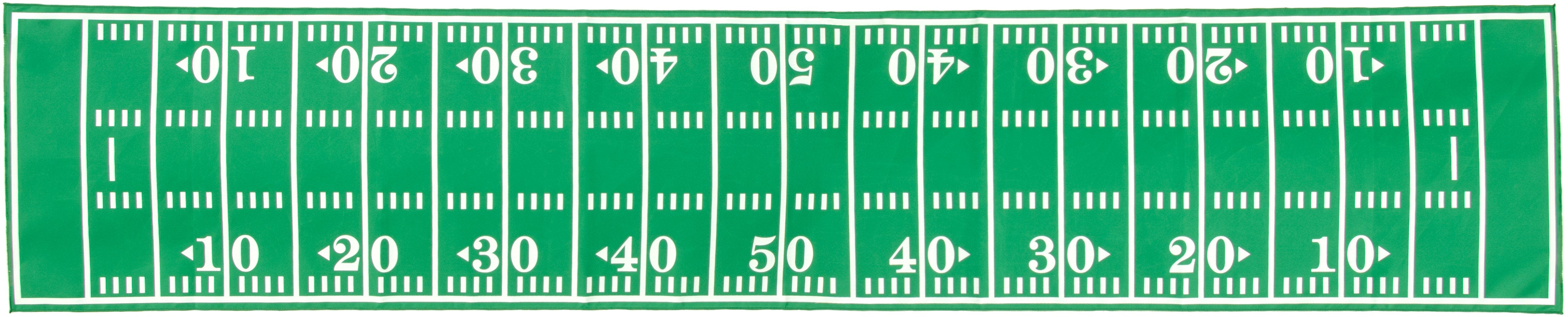 72" Football Field Table Runner detail photo 3
