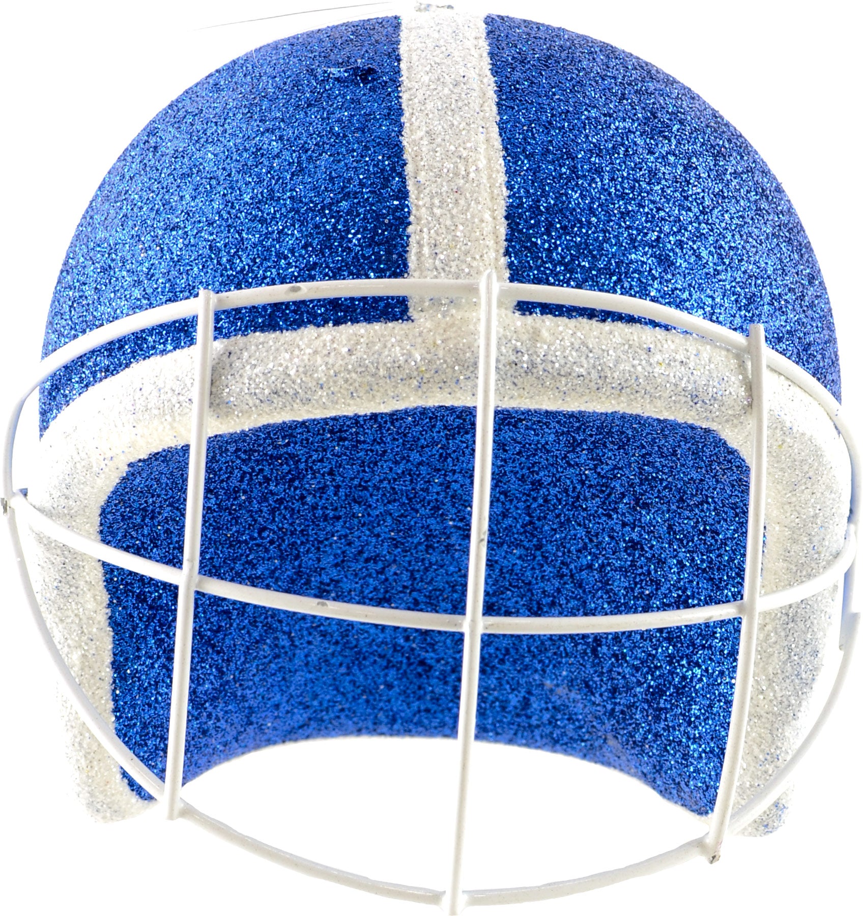 blank blue and white football helmet Riddell Axiom with Facemask point chinstrap Riddell Speed Blank Mini Helmet