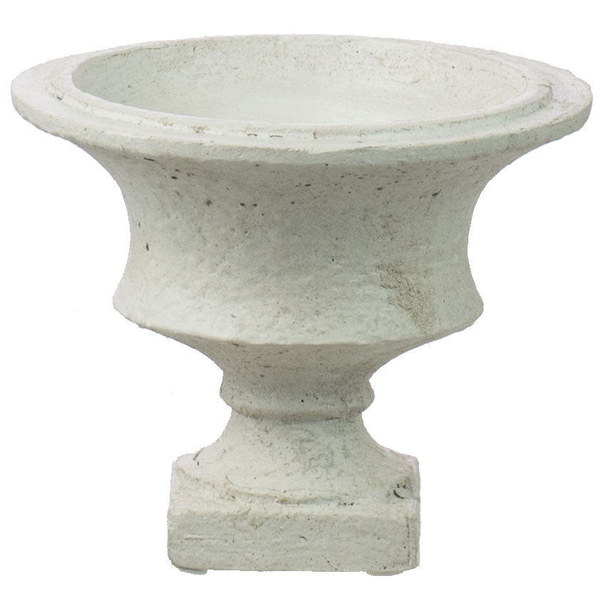 6" Footed Compote Planter: Antique Cream Item Number: PD164639