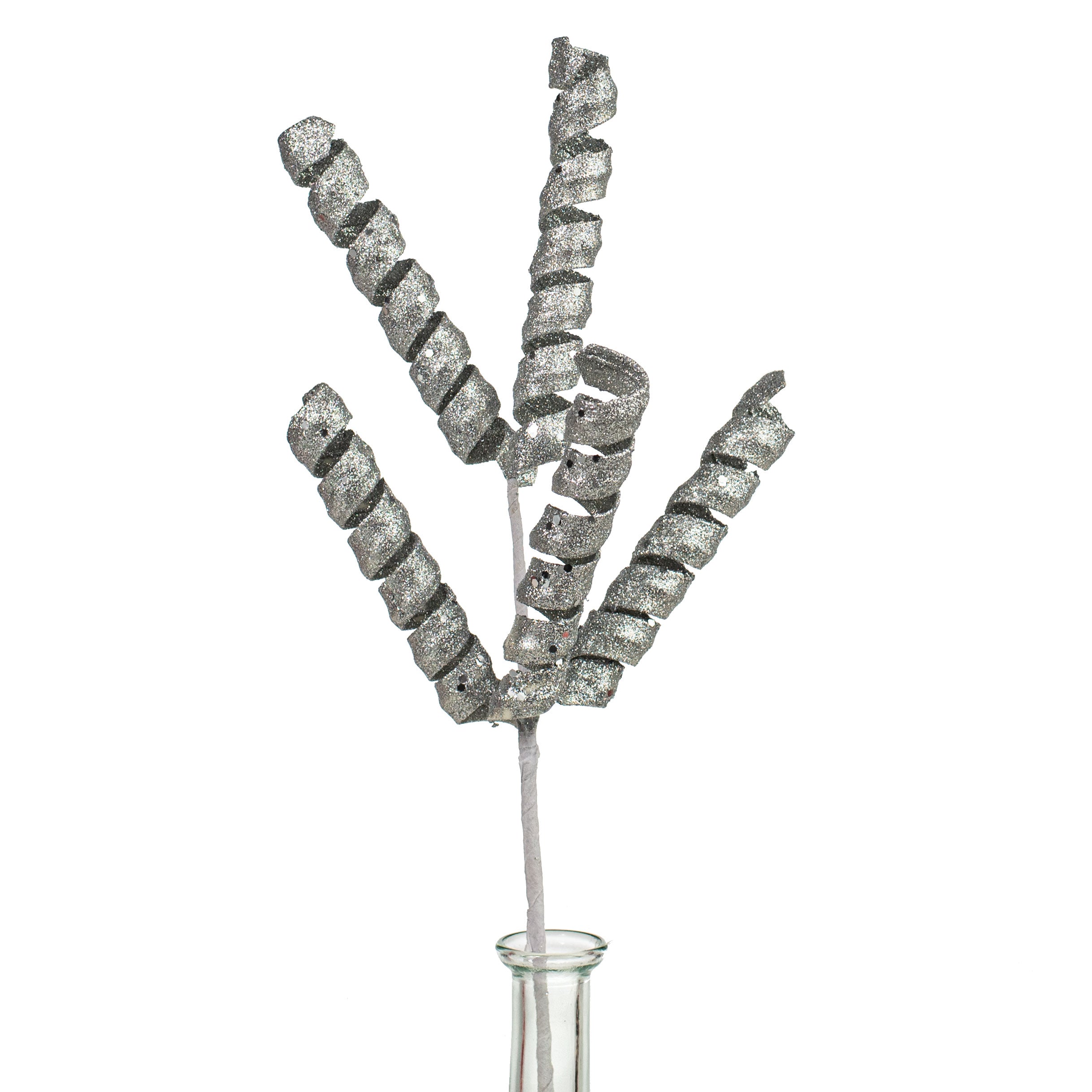 16" Frizzy Curly Pick: Silver Item Number: 82510SV