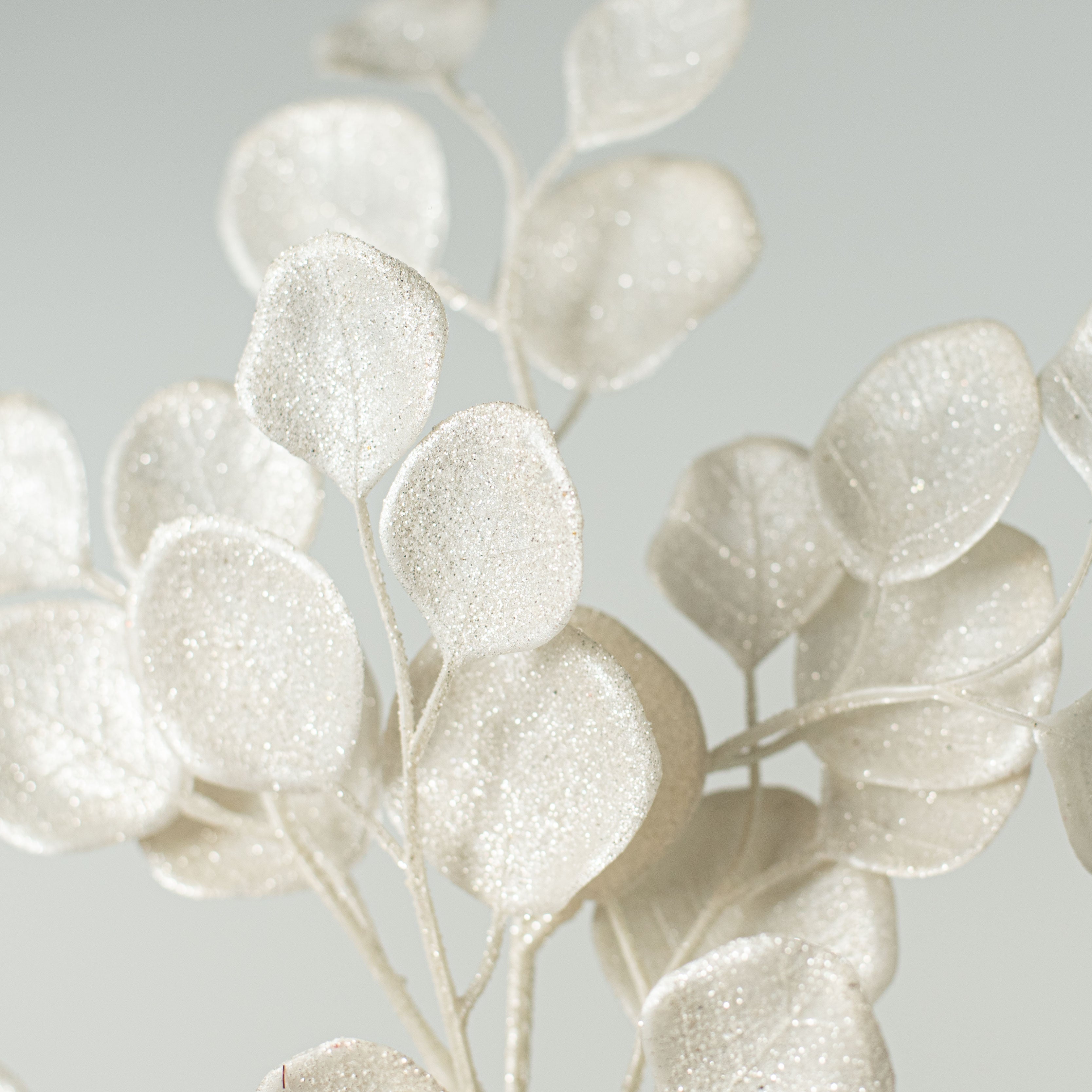 21" Frosty Eucalyptus Spray: White Lifestyle Photo