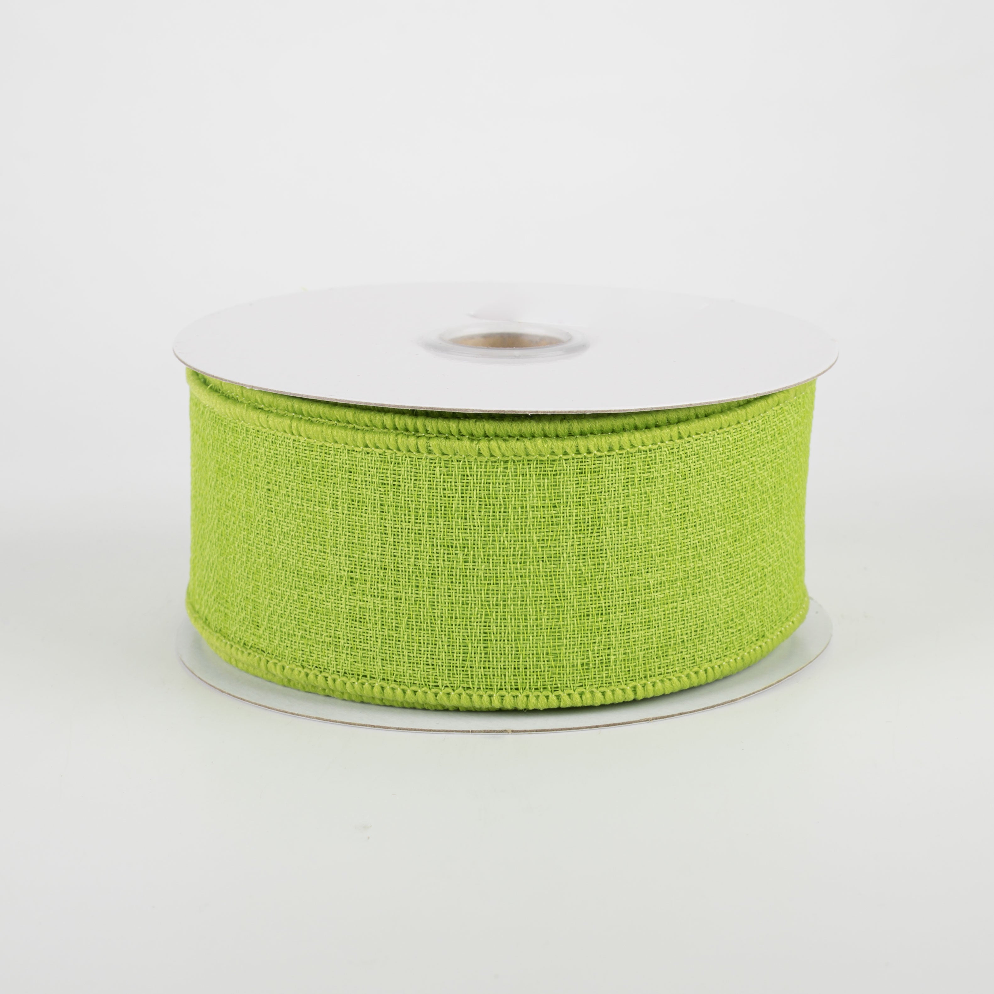 1.5" Gauze Ribbon: Lime Green (10 Yards)