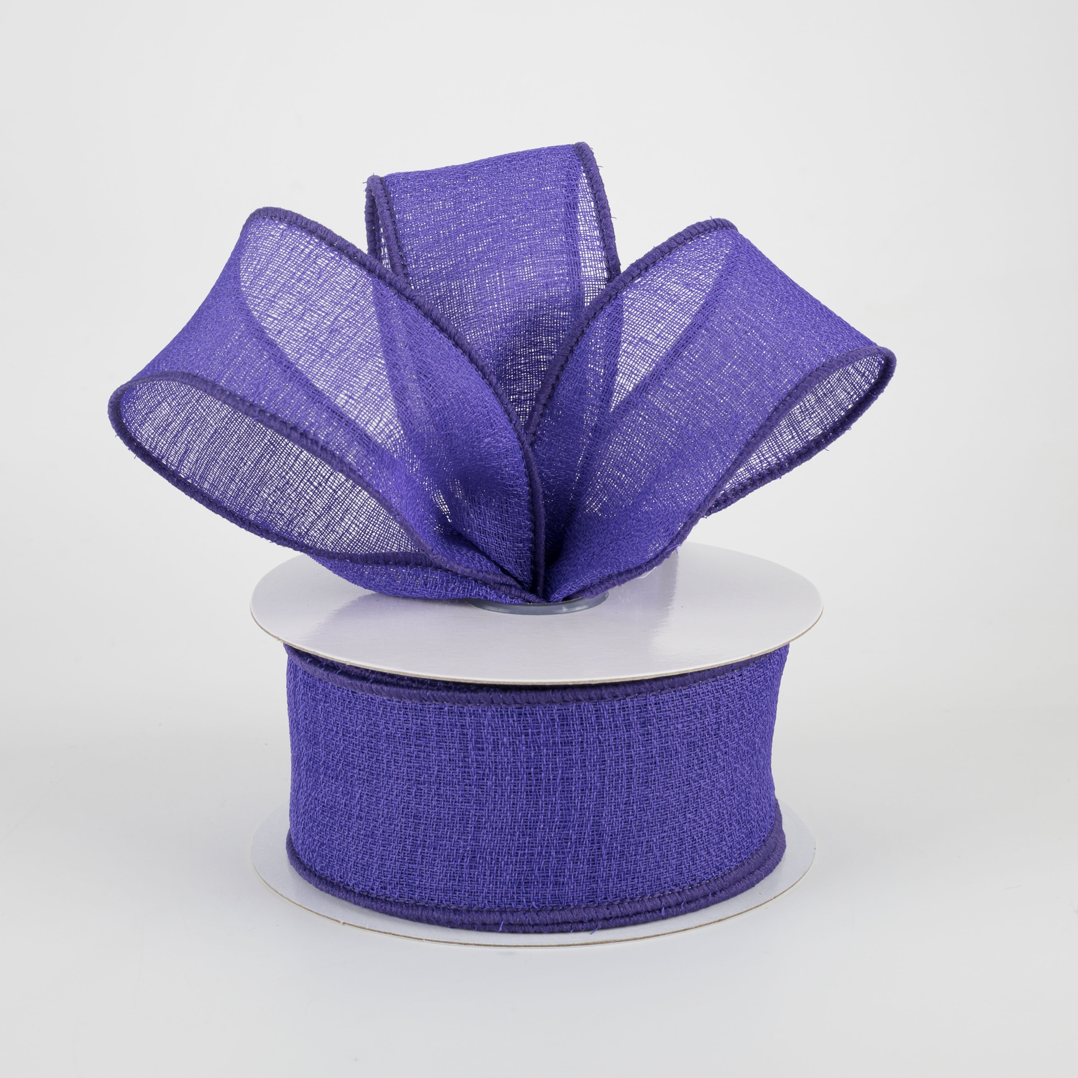 1.5" Gauze Ribbon: Purple (10 Yards) Lifestyle Photo