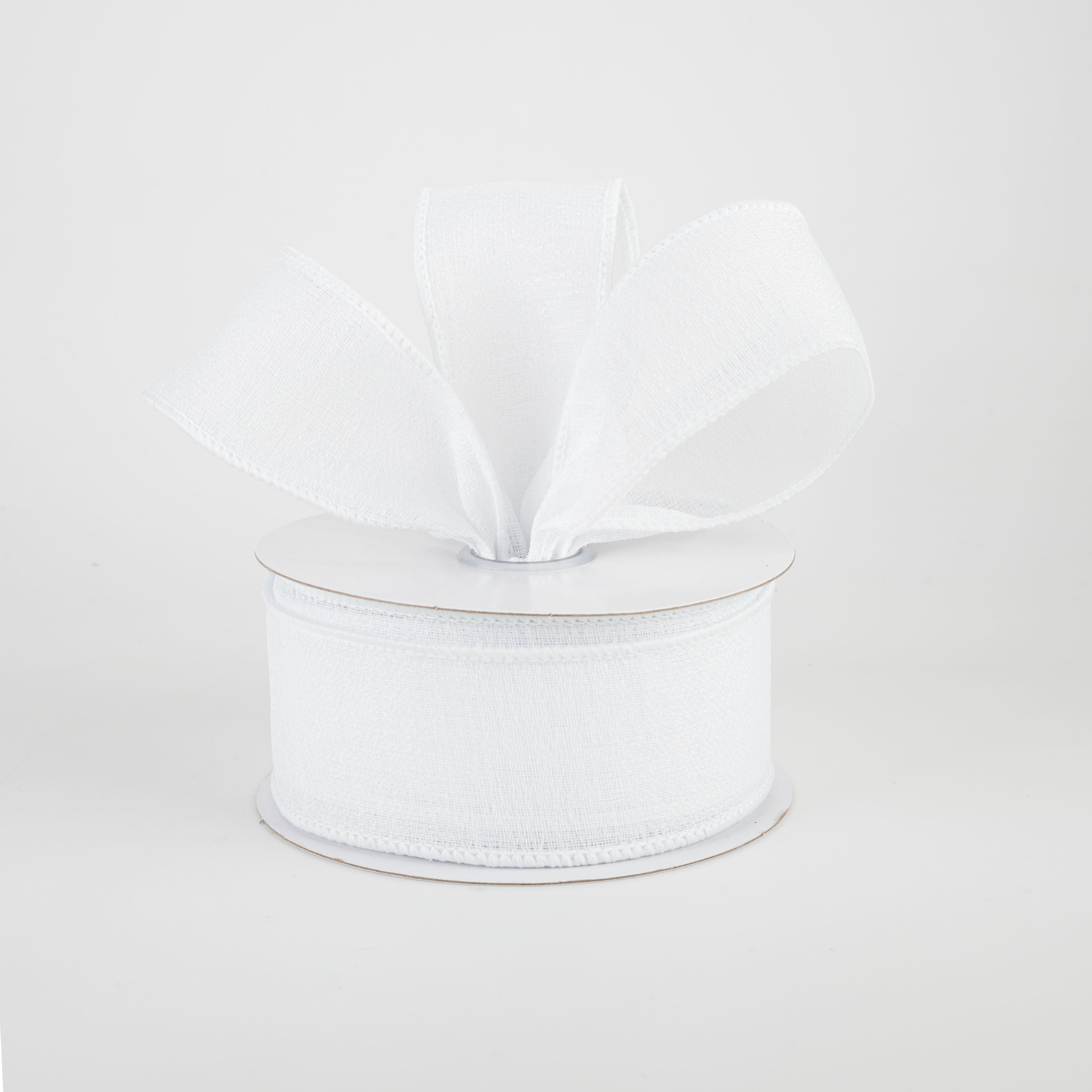 1.5" Gauze Ribbon: White (10 Yards) Lifestyle Photo