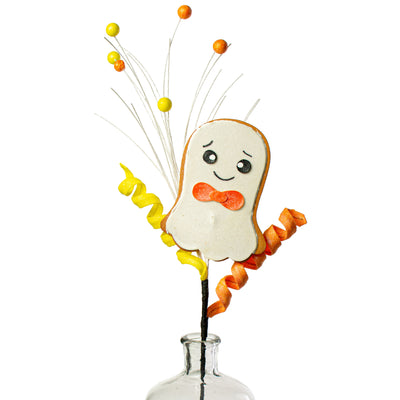 24" Ghost Cookie Spray: Candy Corn Hues Item Number: 56829HAL
