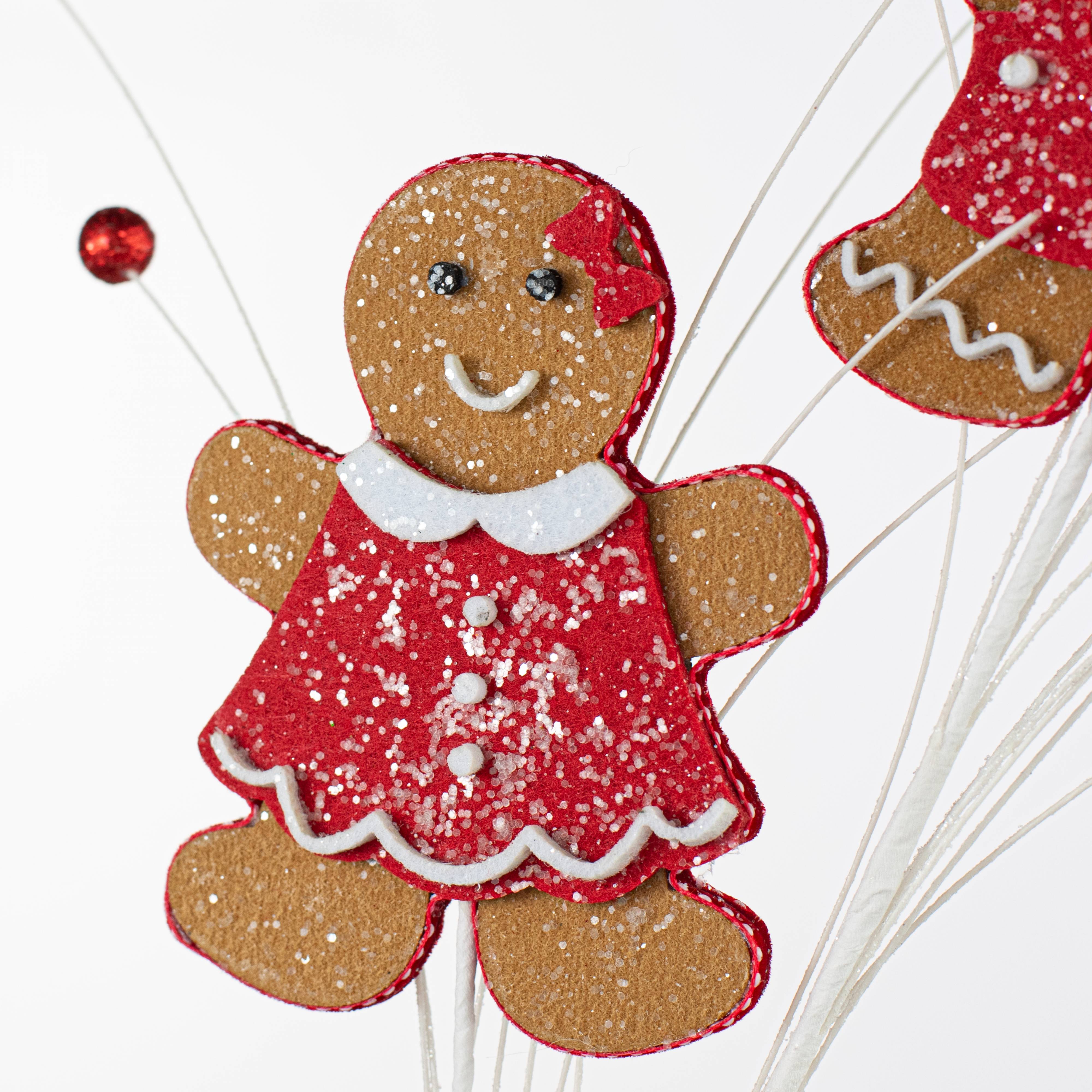 26" Gingerbread Girl and Boy Spray Lifestyle Photo