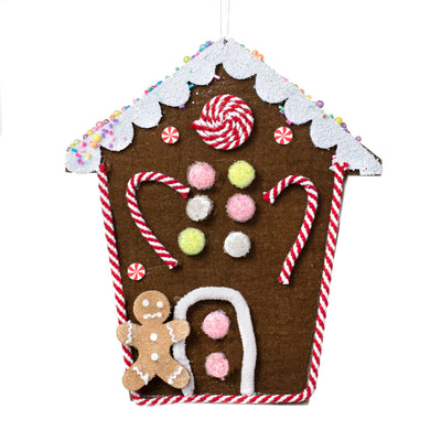 9" Gingerbread House Cookie Ornament Item Number: 84654BN
