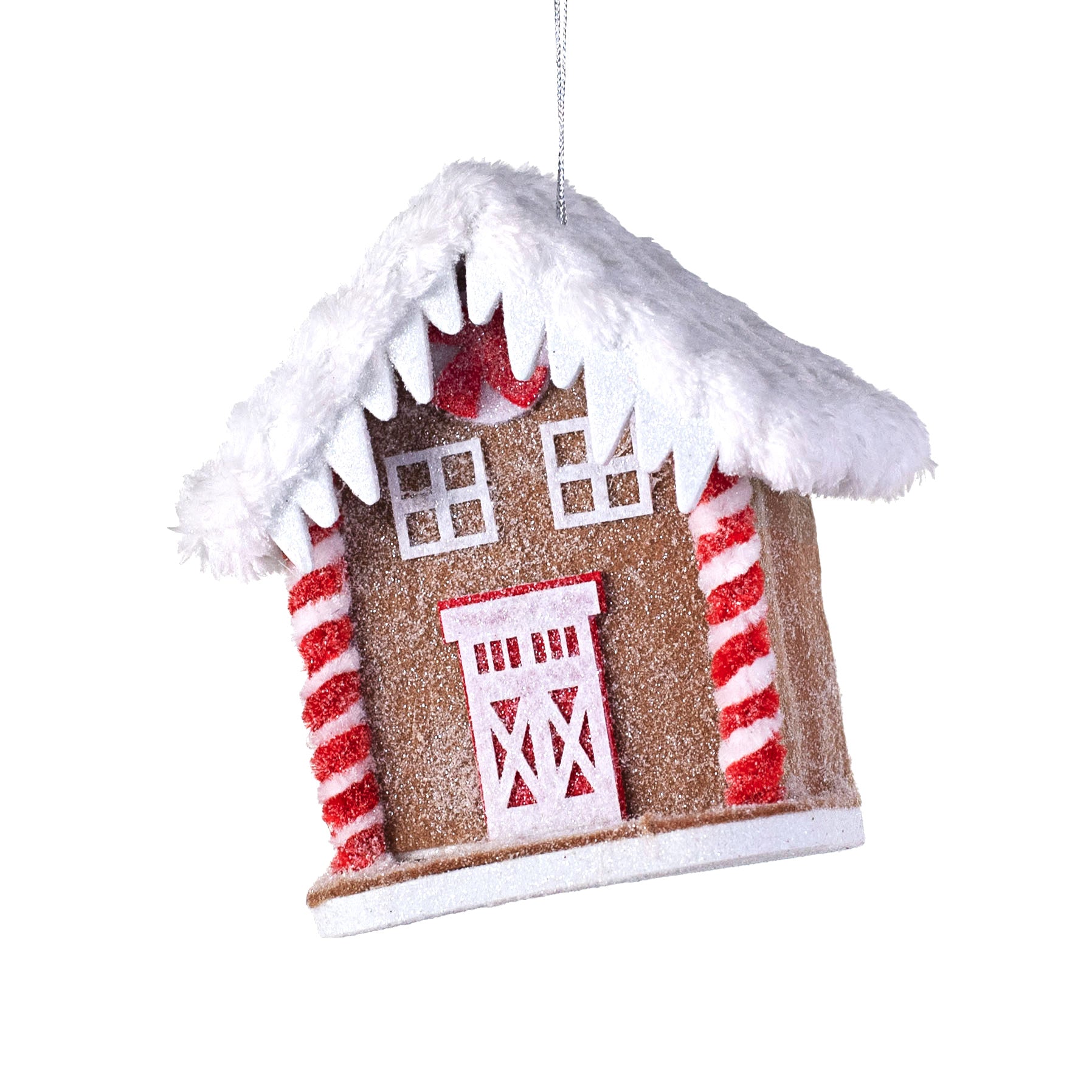 5" Gingerbread House Ornament Item Number: 85184RDWT
