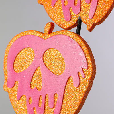 24" Glitter Poison Apple Spray: Fuchsia & Orange Lifestyle Photo