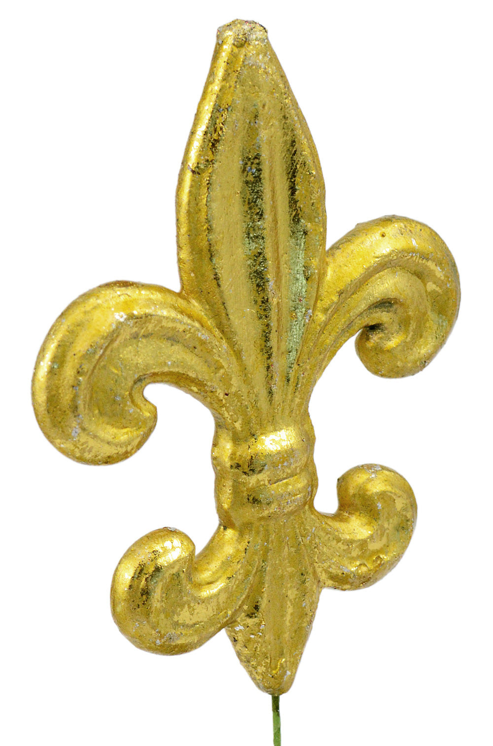Gold Leaf Fleur De Lis Pick: 6" detail photo 3