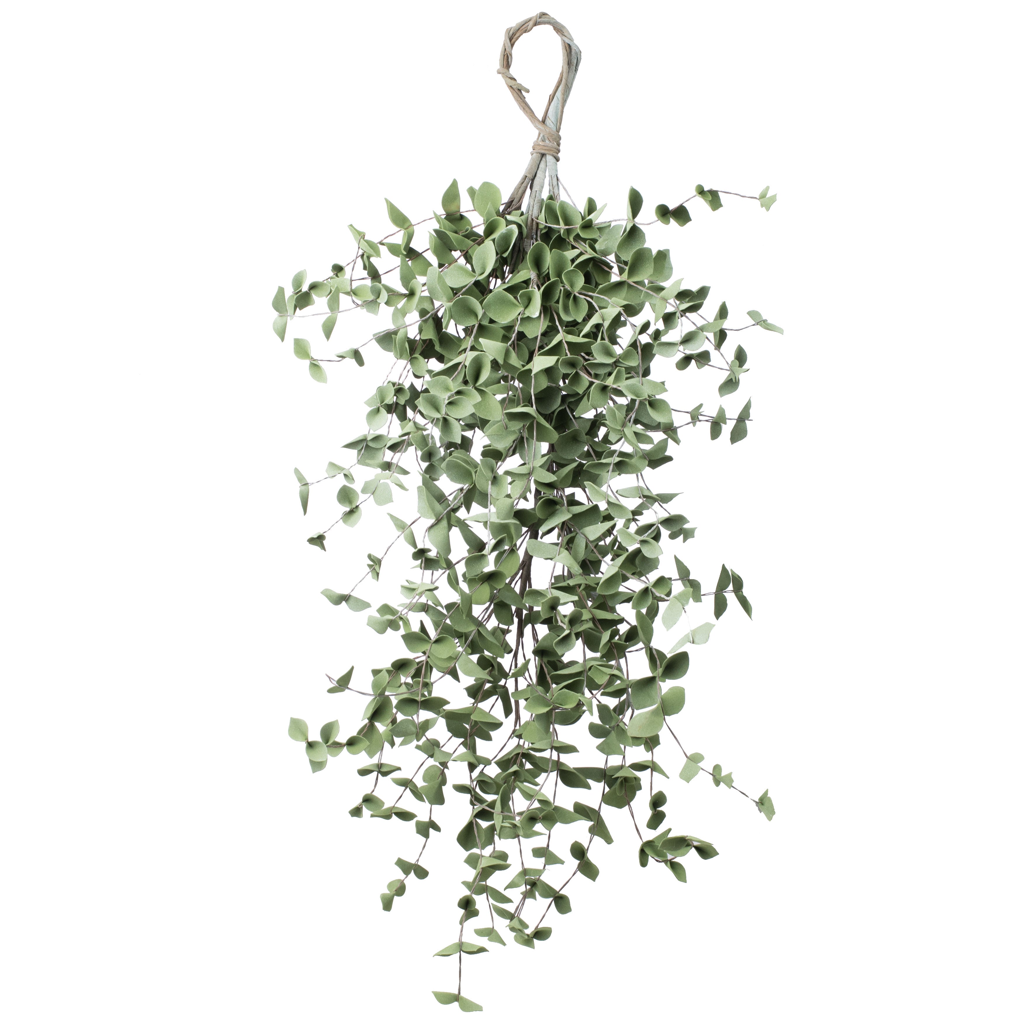 27" Green Eucalyptus Teardrop Item Number: FR6514