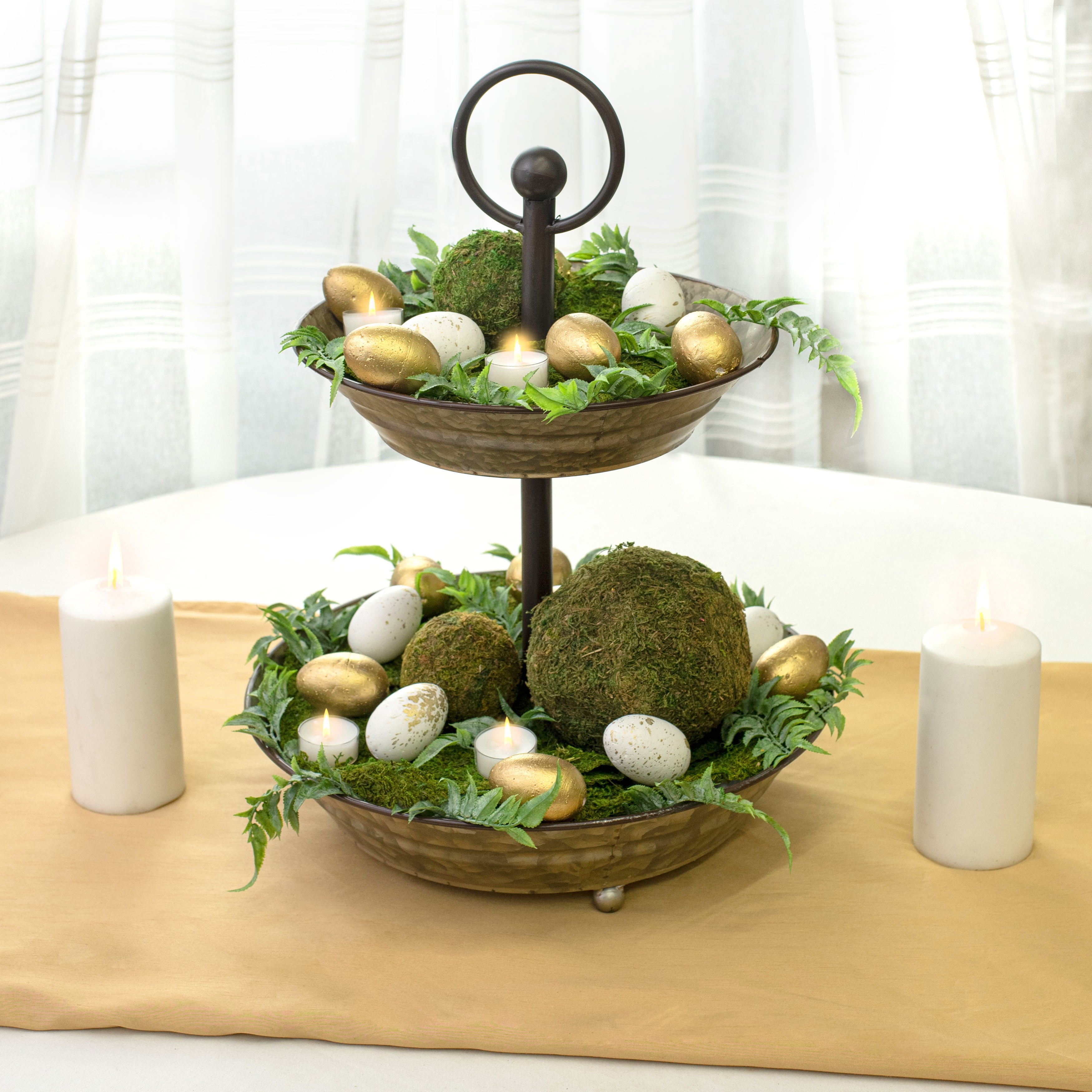 3" Green Moss Ball detail photo 3