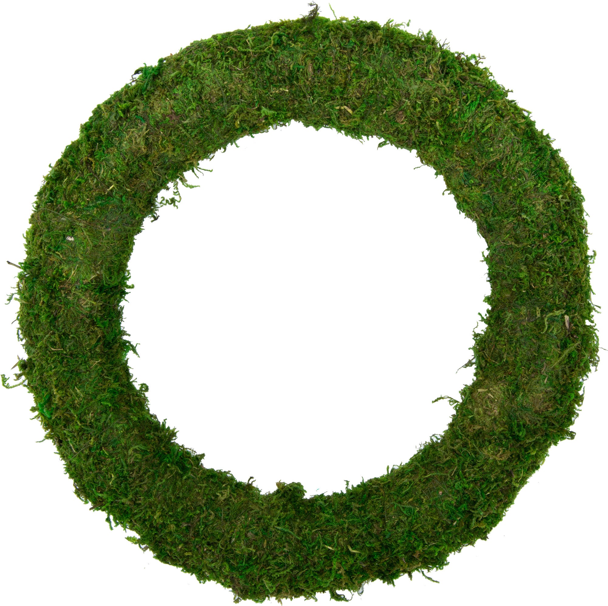12" Green Moss Wreath Item Number: KC1015