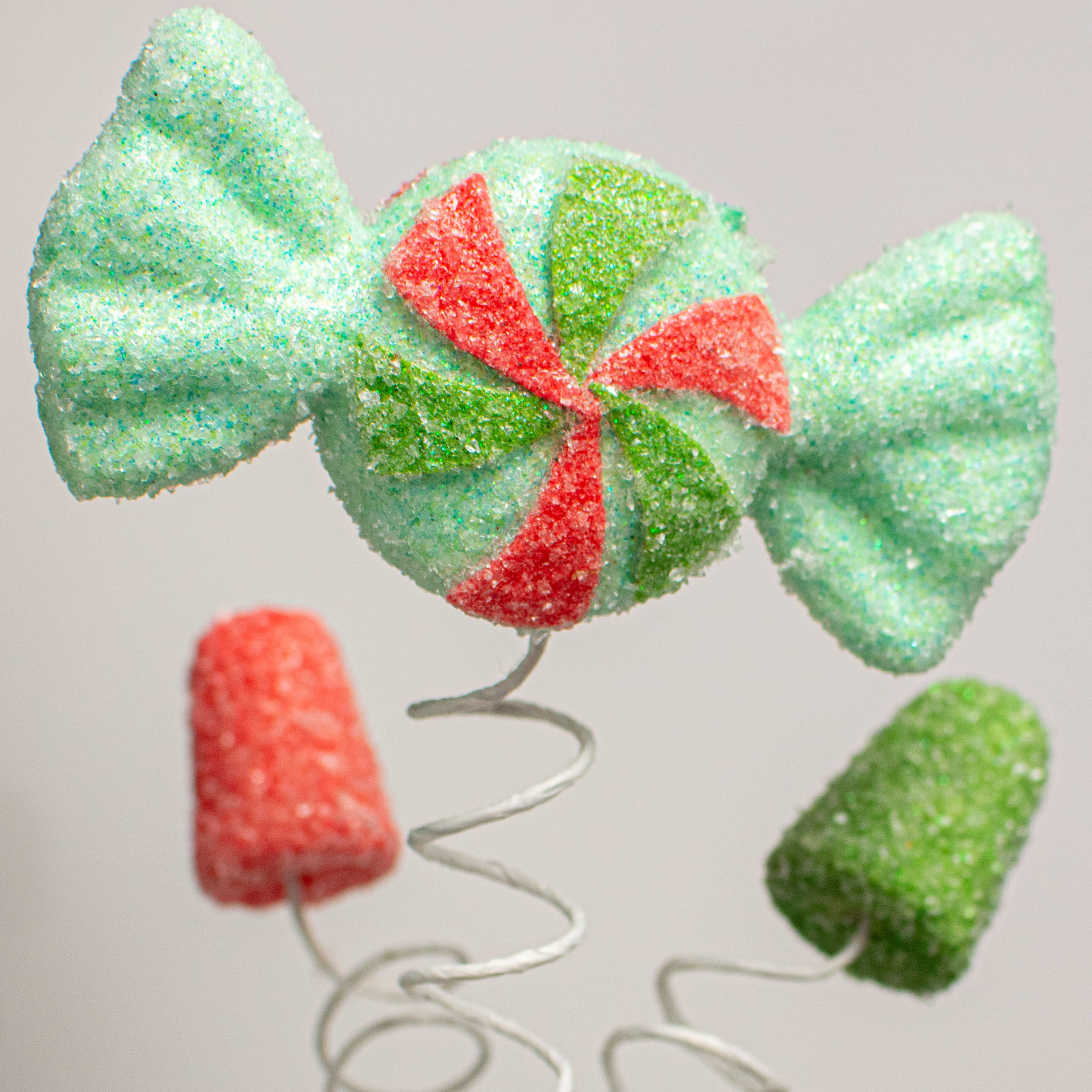 16" Gumdrop & Ring Candy Pick: Red, Green, Mint Lifestyle Photo