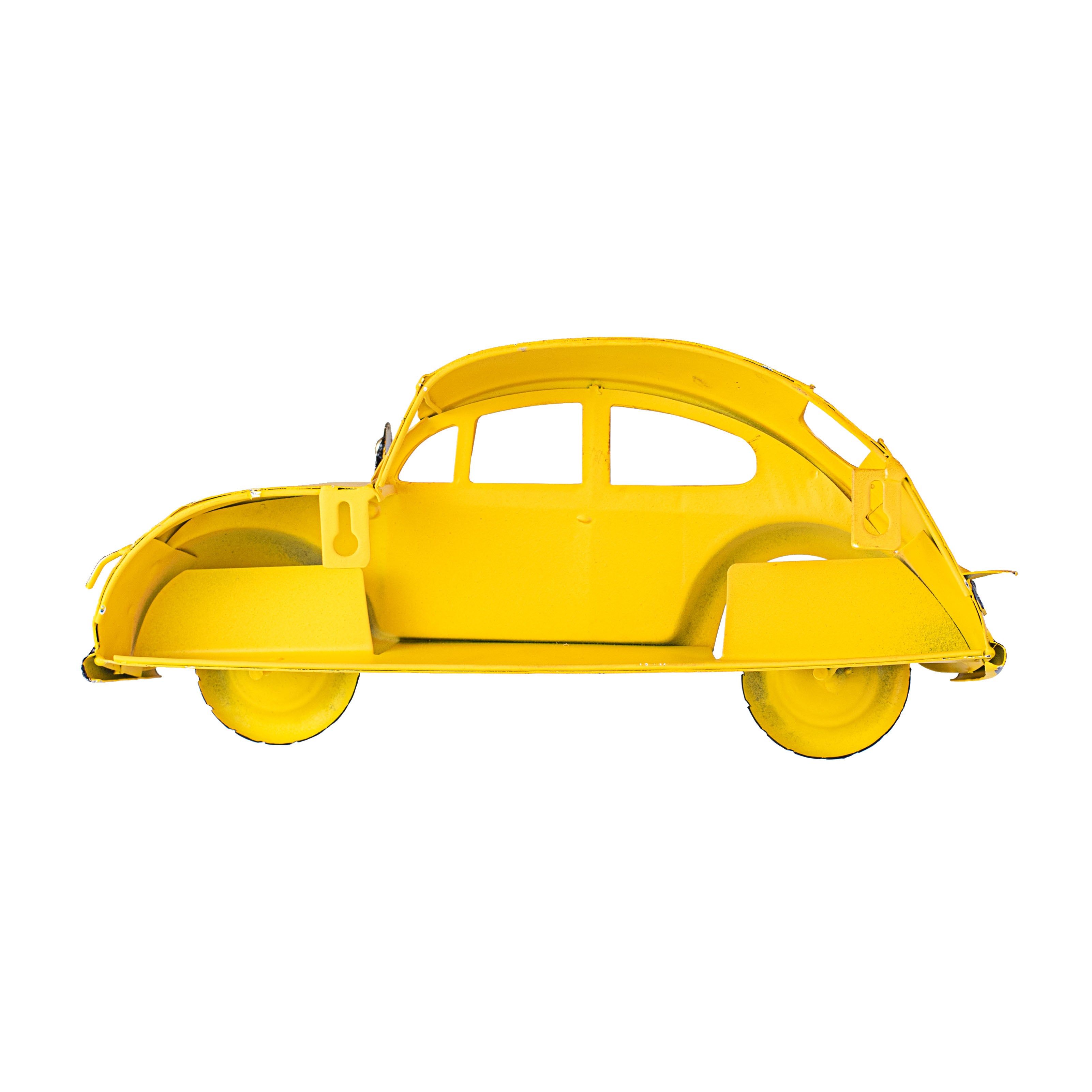 12" Half Bug Car Decoration: Antique Yellow detail photo 3