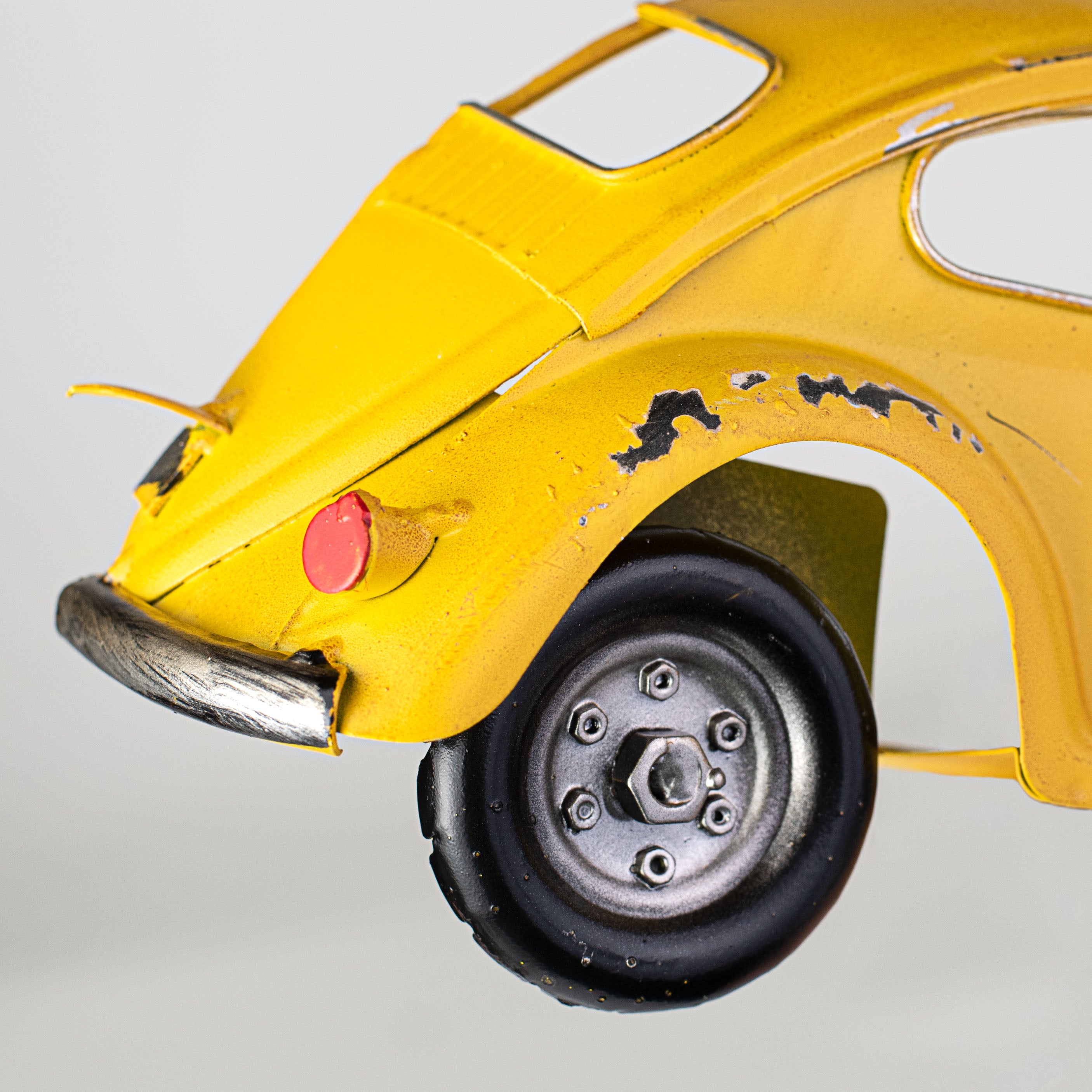 12" Half Bug Car Decoration: Antique Yellow detail photo 4