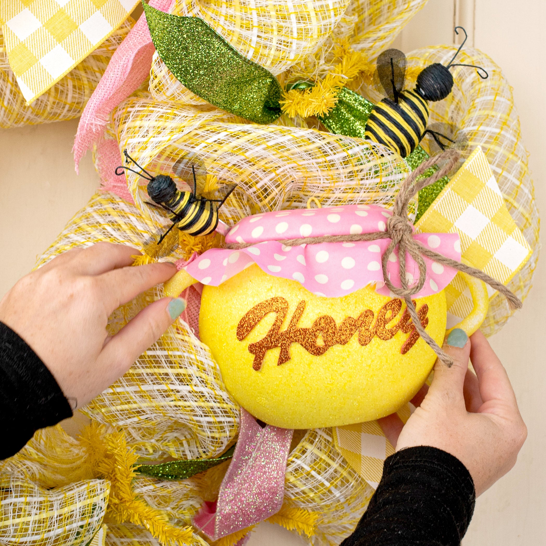 7.5" Half Honey Pot 3D Ornament detail photo 4