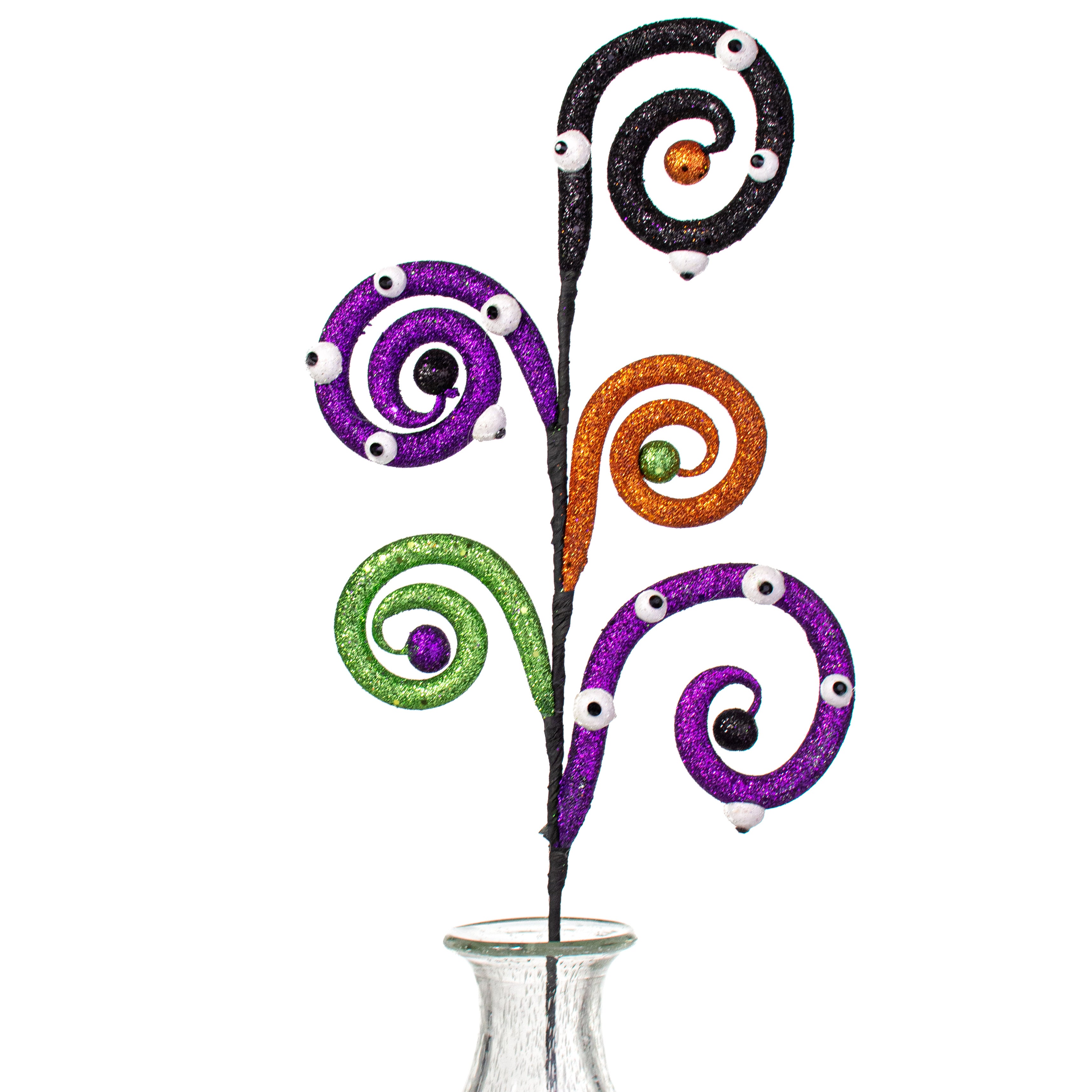 28" Halloween Curly Eye Ball Spray Item Number: 56320HAL