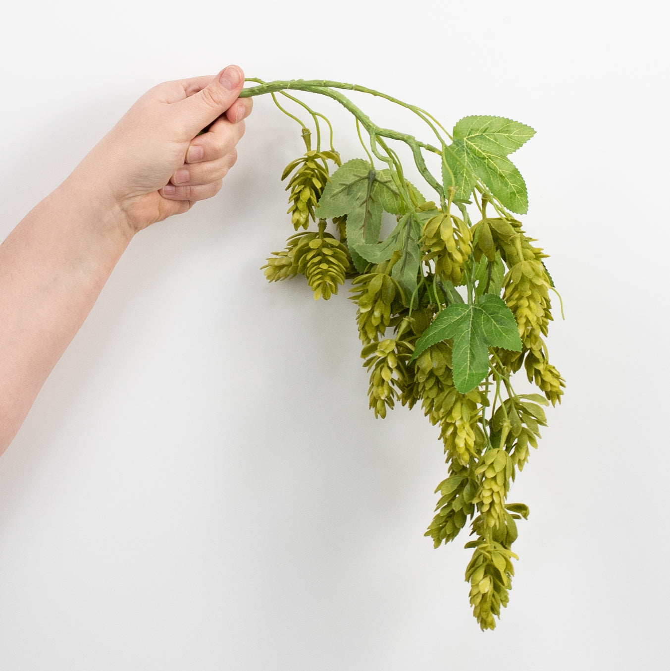 19'' Hops Hanging Spray: Green detail photo 3