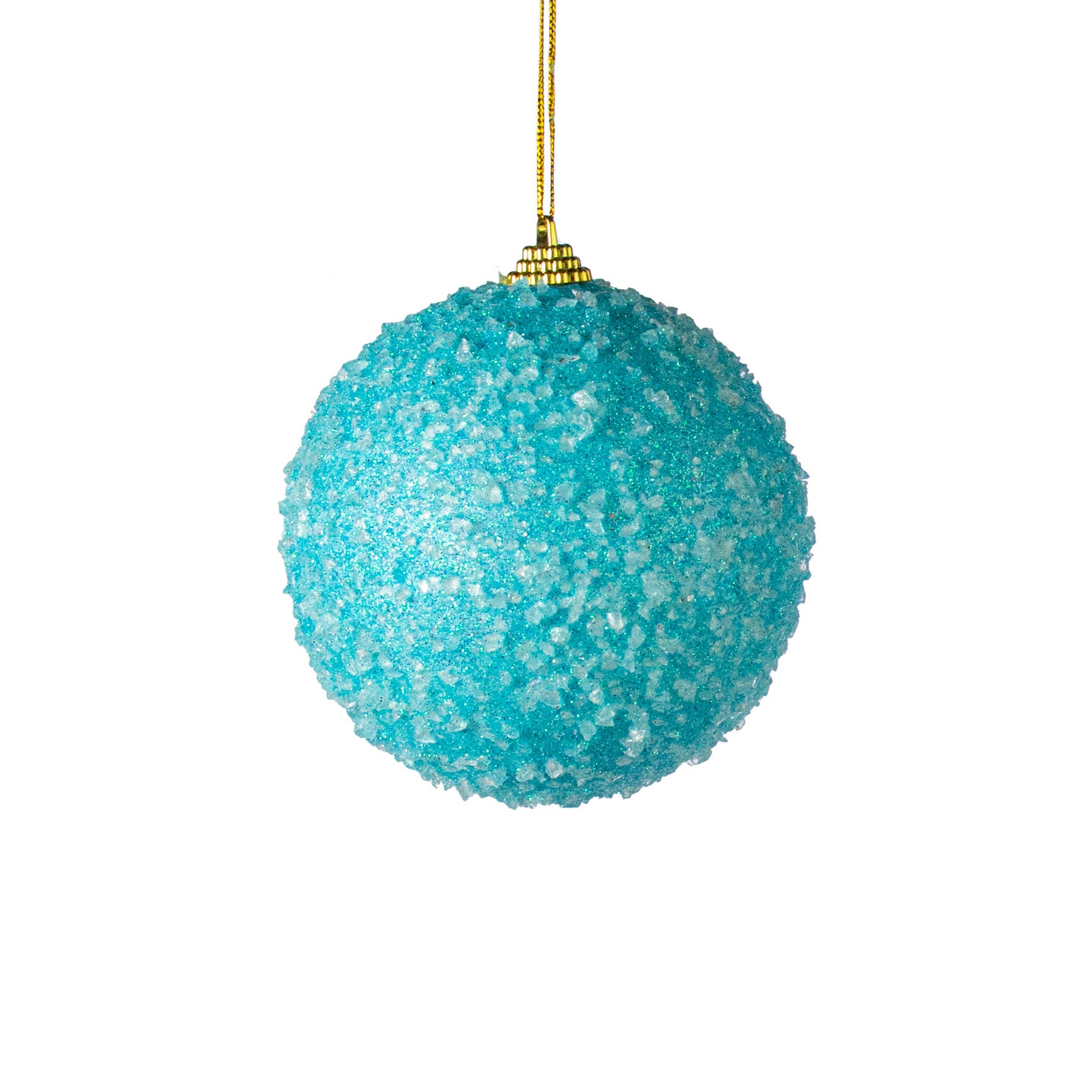 4" Icy Ball Ornament: Light Blue Item Number: 85678LTBL