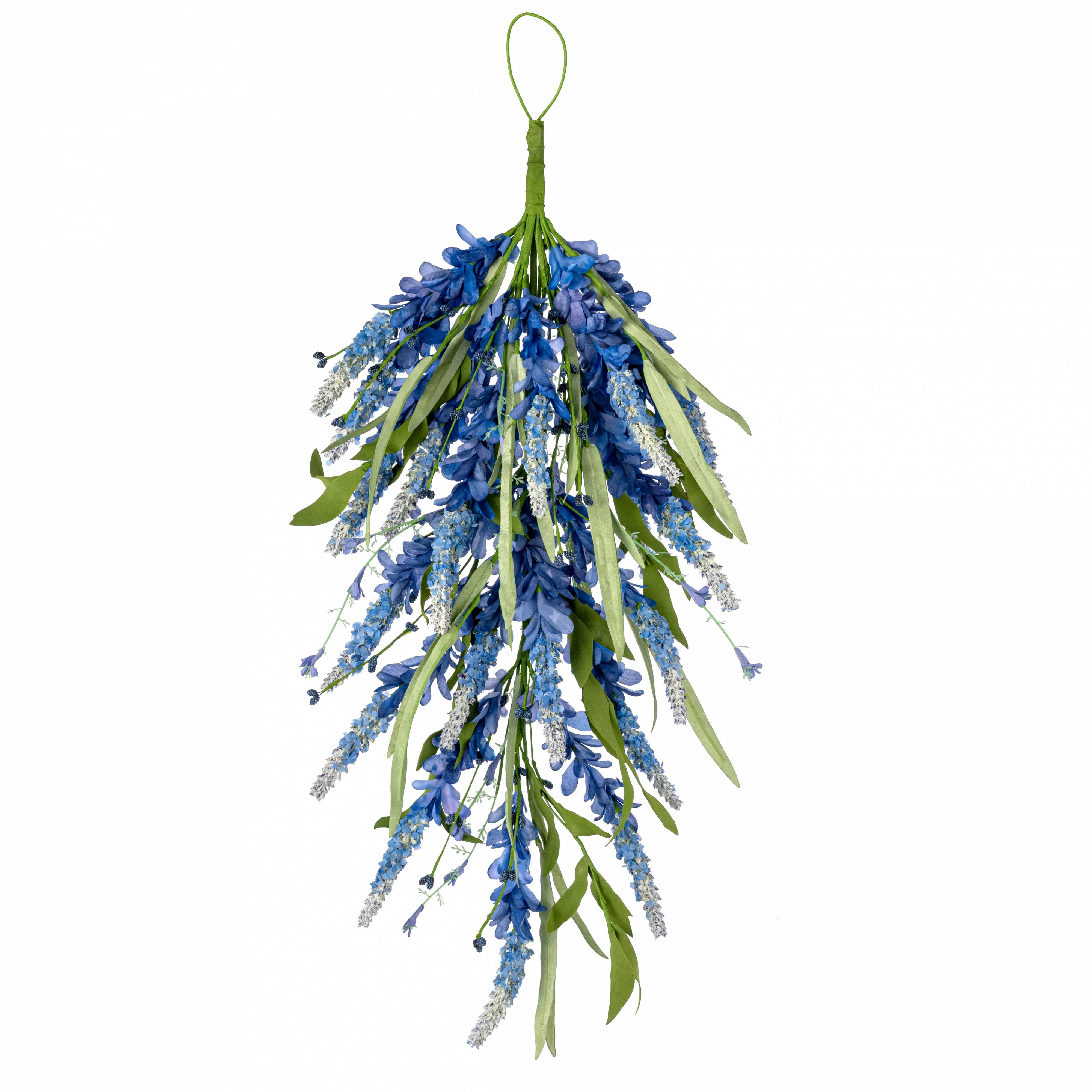 27" Bluebonnet Flowers Teardrop
