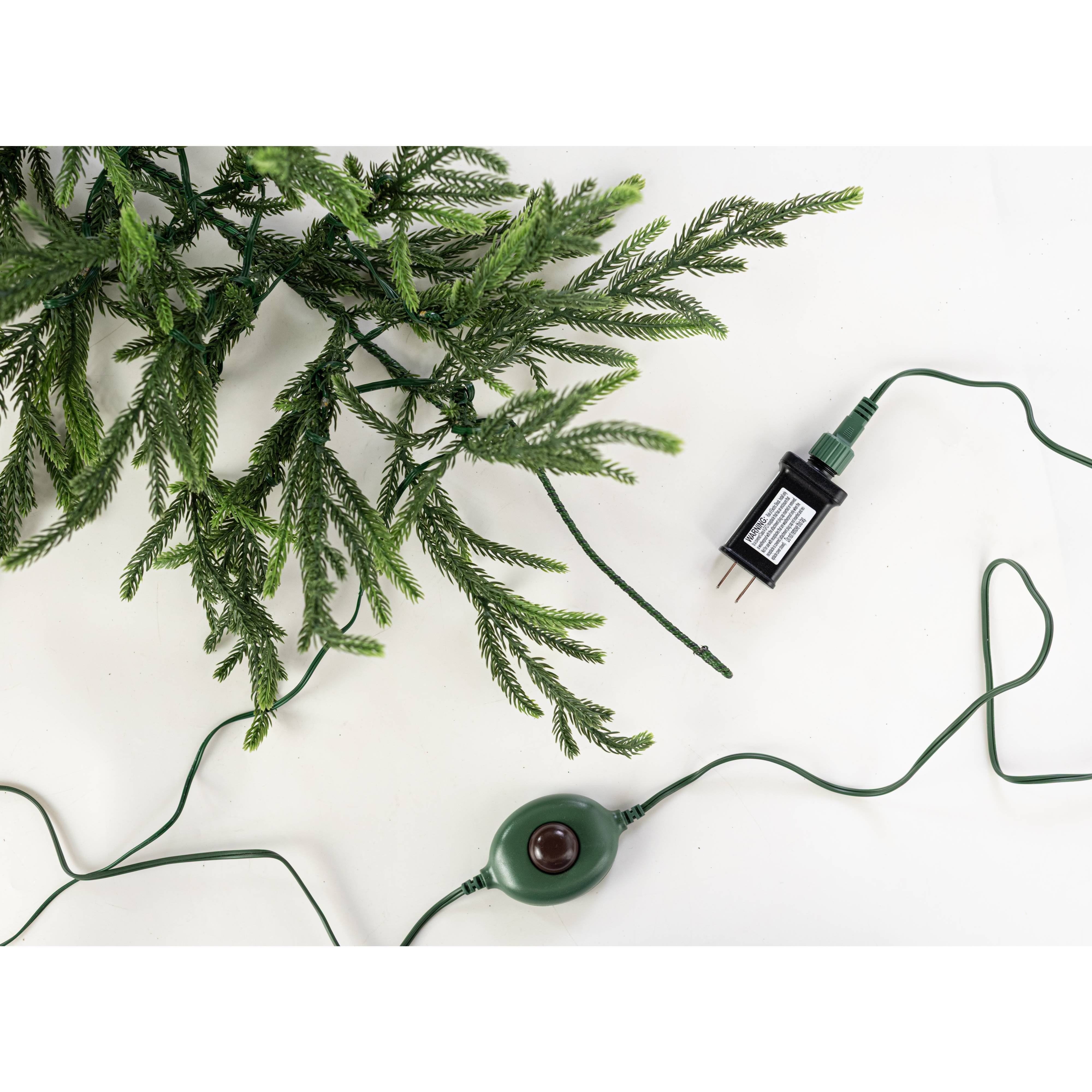 6' Norfolk Pine Starlite Lighted Garland (120 Tip)