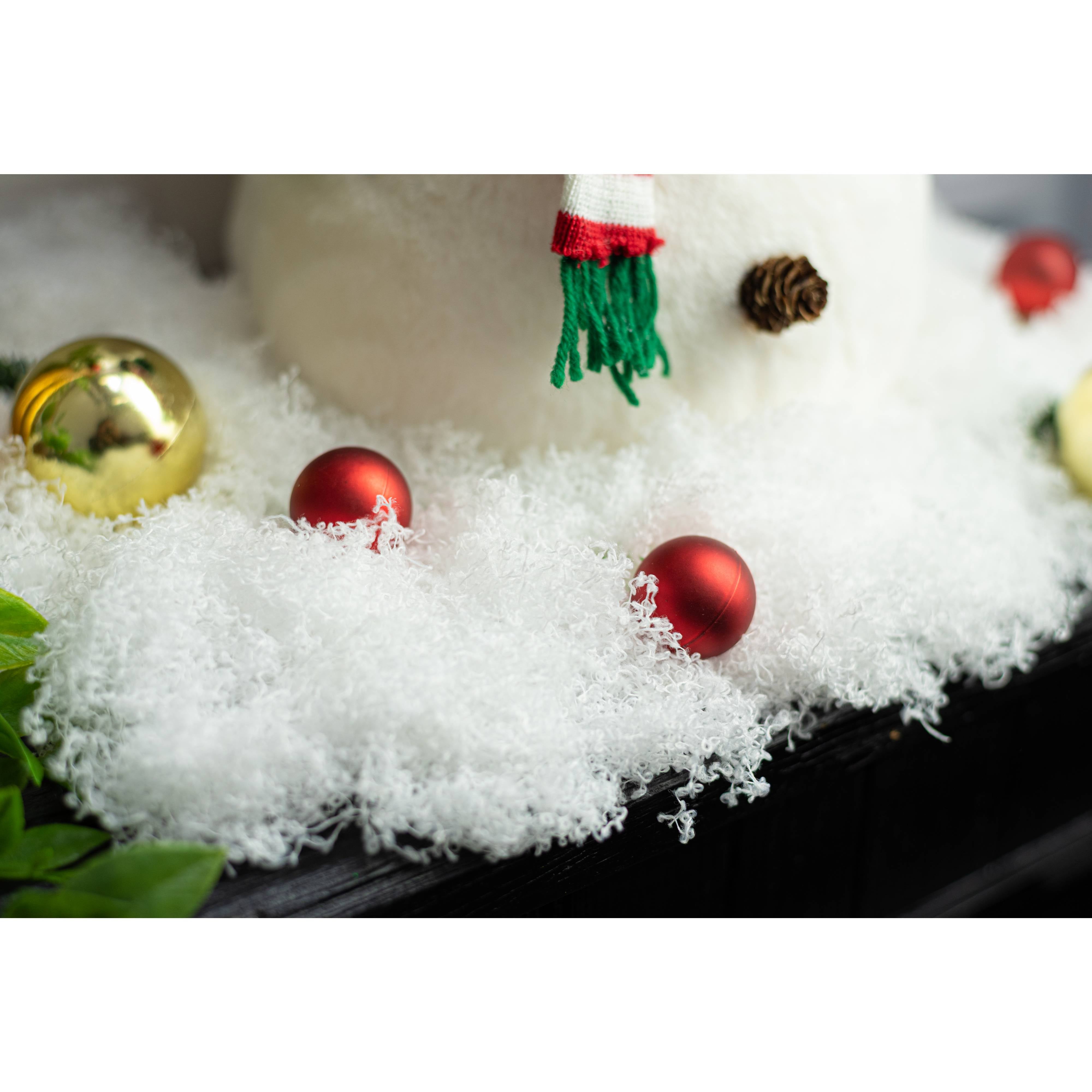 Artificial Fabric Snow: White (100 Gram Bag)