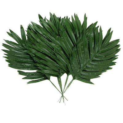 16" Green Palm Leaf (12)