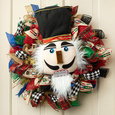 20" Plush Nutcracker Face