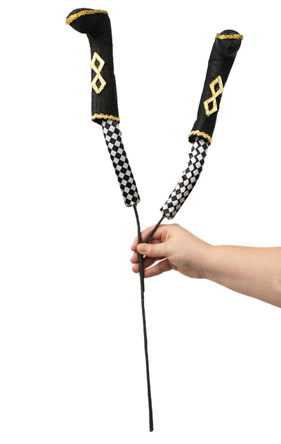 27" Nutcracker Leg Pair Spray
