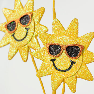 25" Glitter Sunshine Spray