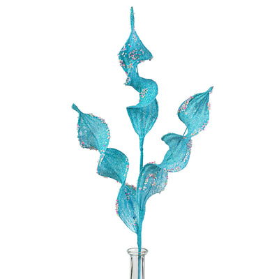 29" Sea Grass Spray: Blue