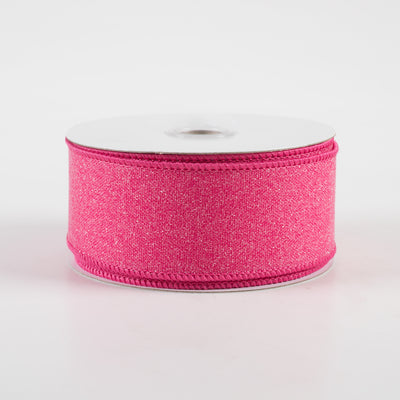 1.5" Crystal Shine Ribbon: Fuchsia (10 Yards)