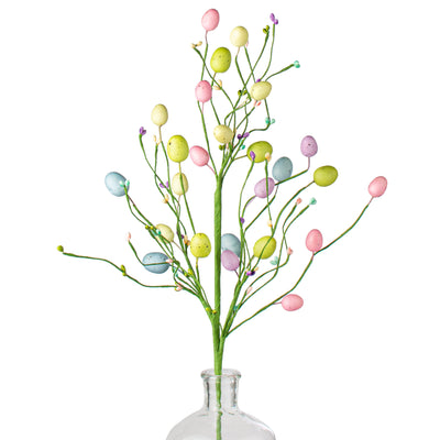 26" Egg Spray: Easter Pastel Multi