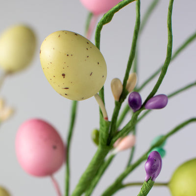 26" Egg Spray: Easter Pastel Multi