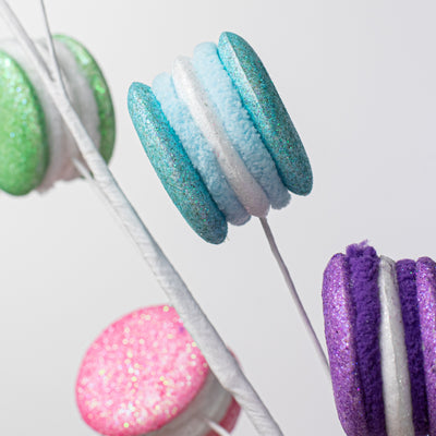 25" Macaron Spray: Pastel Candy