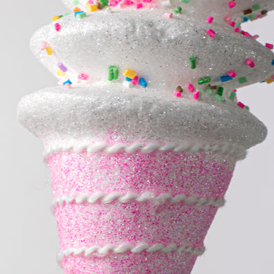 17' Sprinkle Ice Cream Cone Spray: Pink