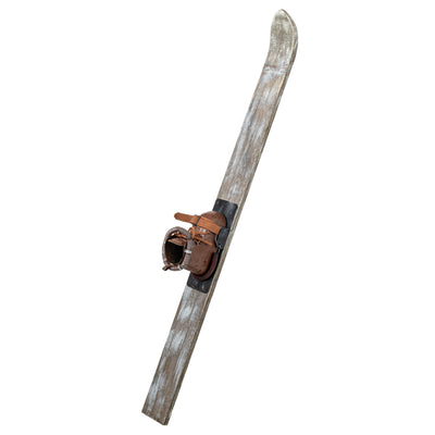 30" Vintage Snow Ski Decor