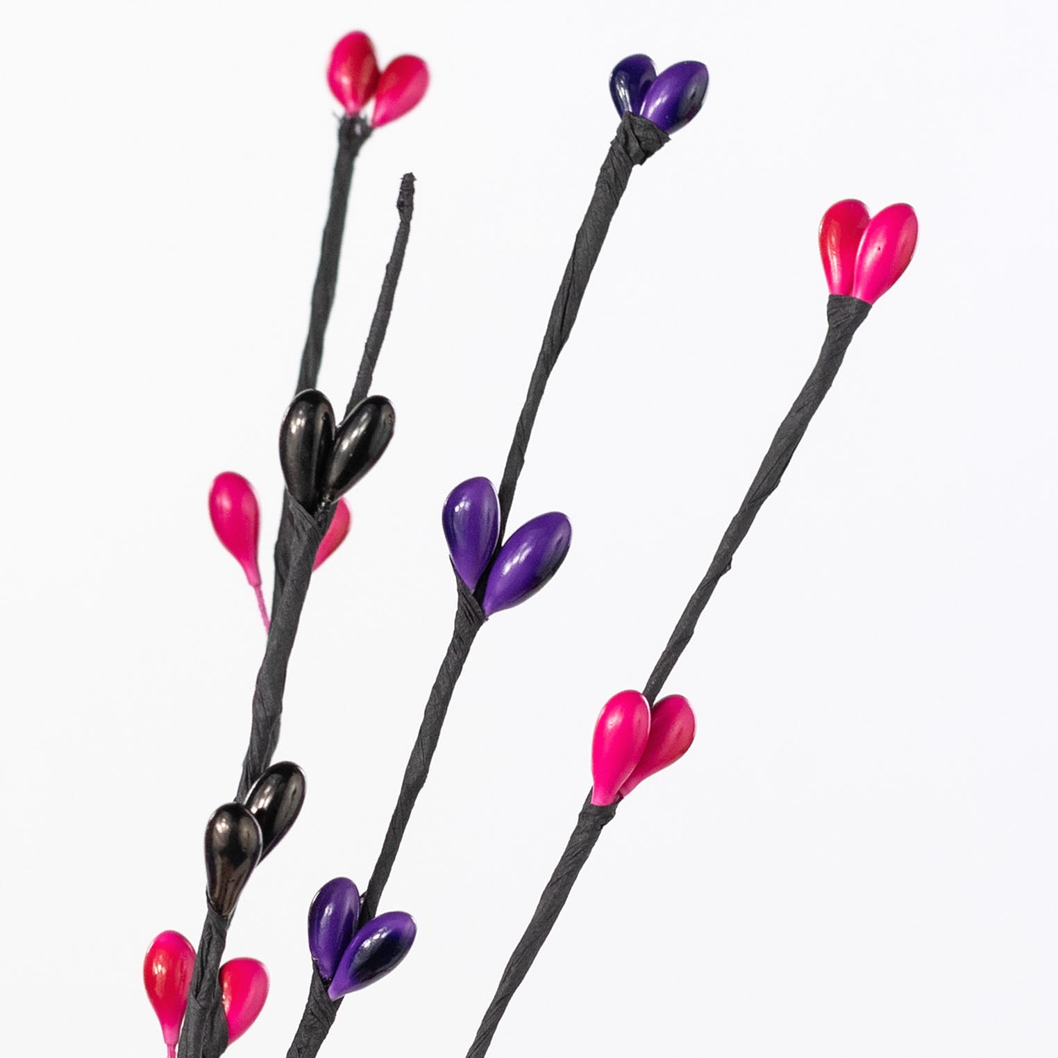 13" Pips & Twigs Pick: Purple, Pink & Black